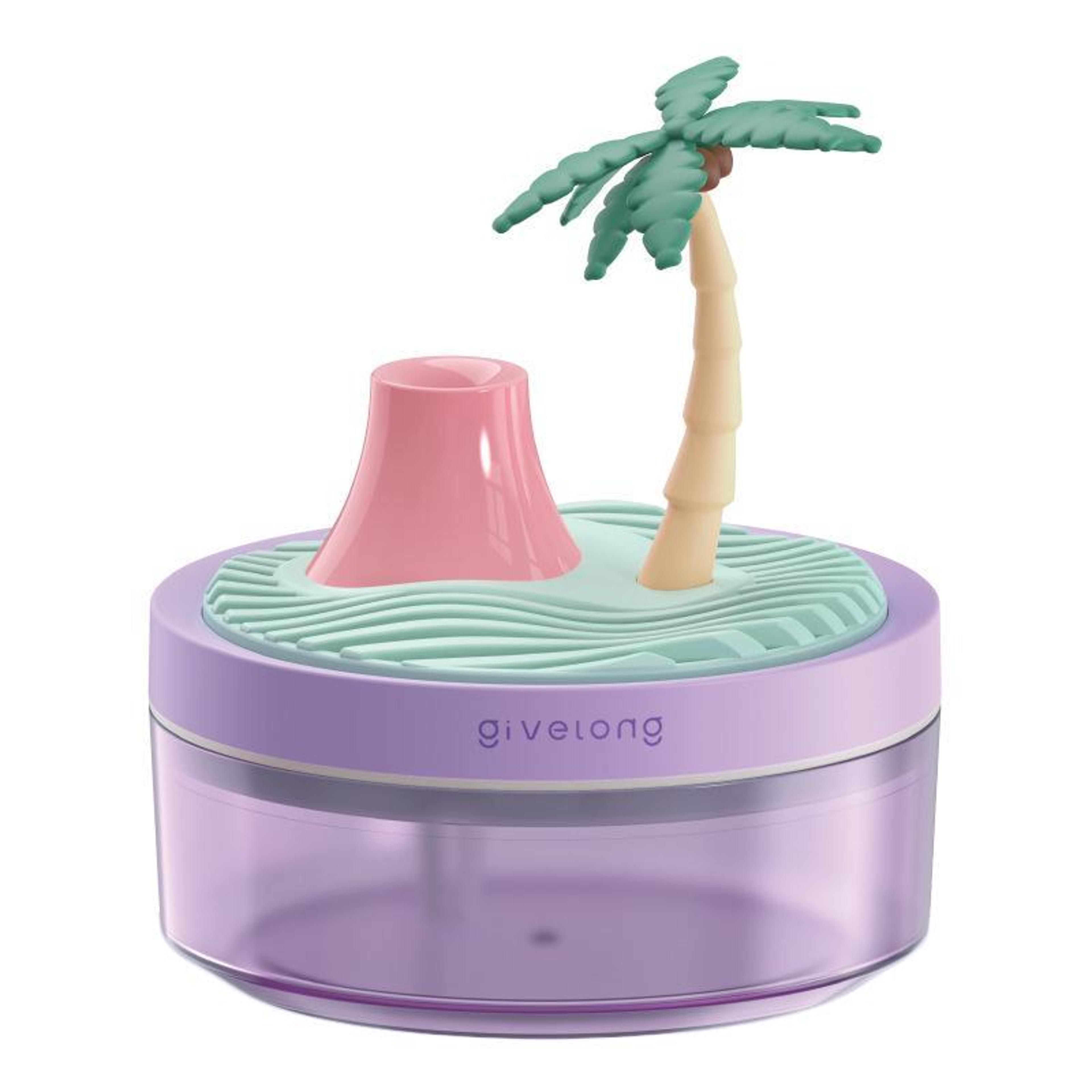 givelong portable humidifier usb aromatherapy diffuser mini air humidifier with night light