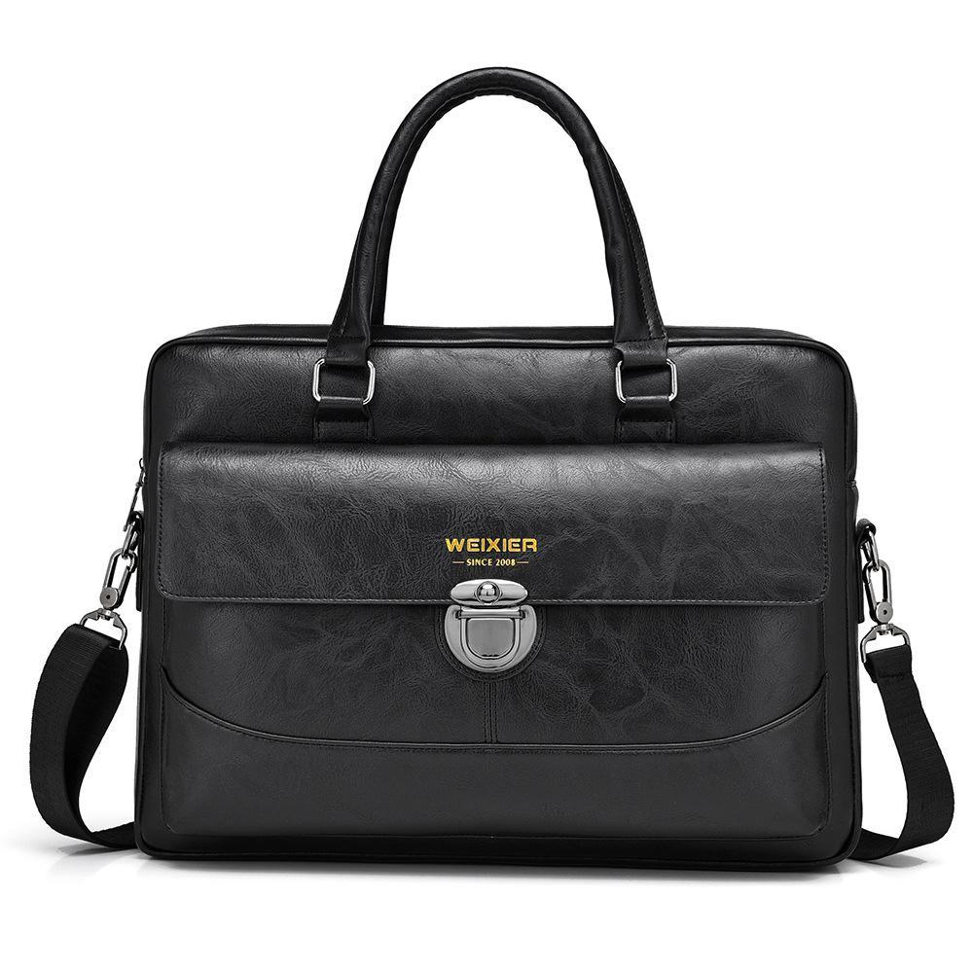 mens laptop briefcase large capacity business laptop bag