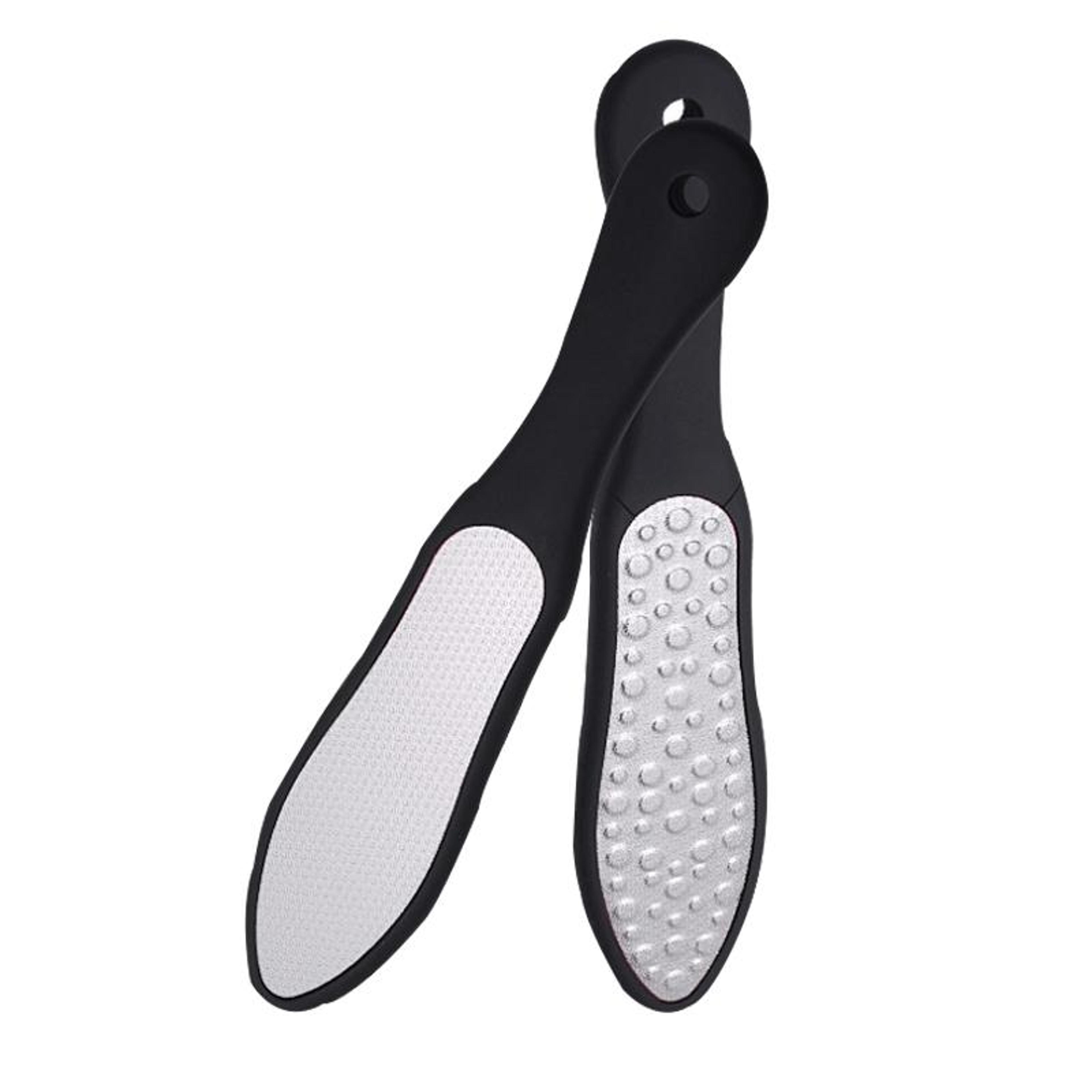 professional stainless steel foot file double sided callus remover for smooth soft feet