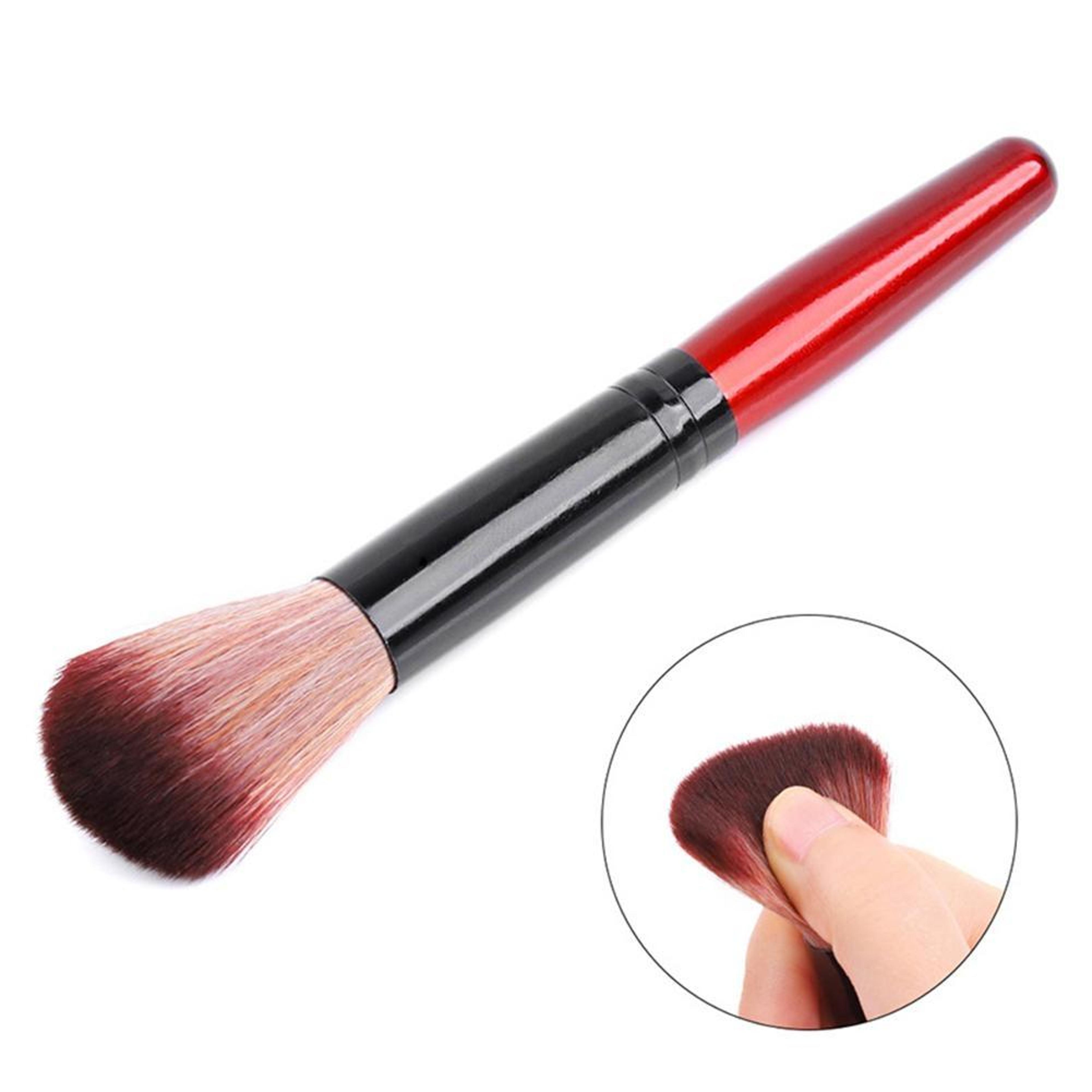 soft bristle nail dust brush for nail art manicure and makeup cleaning