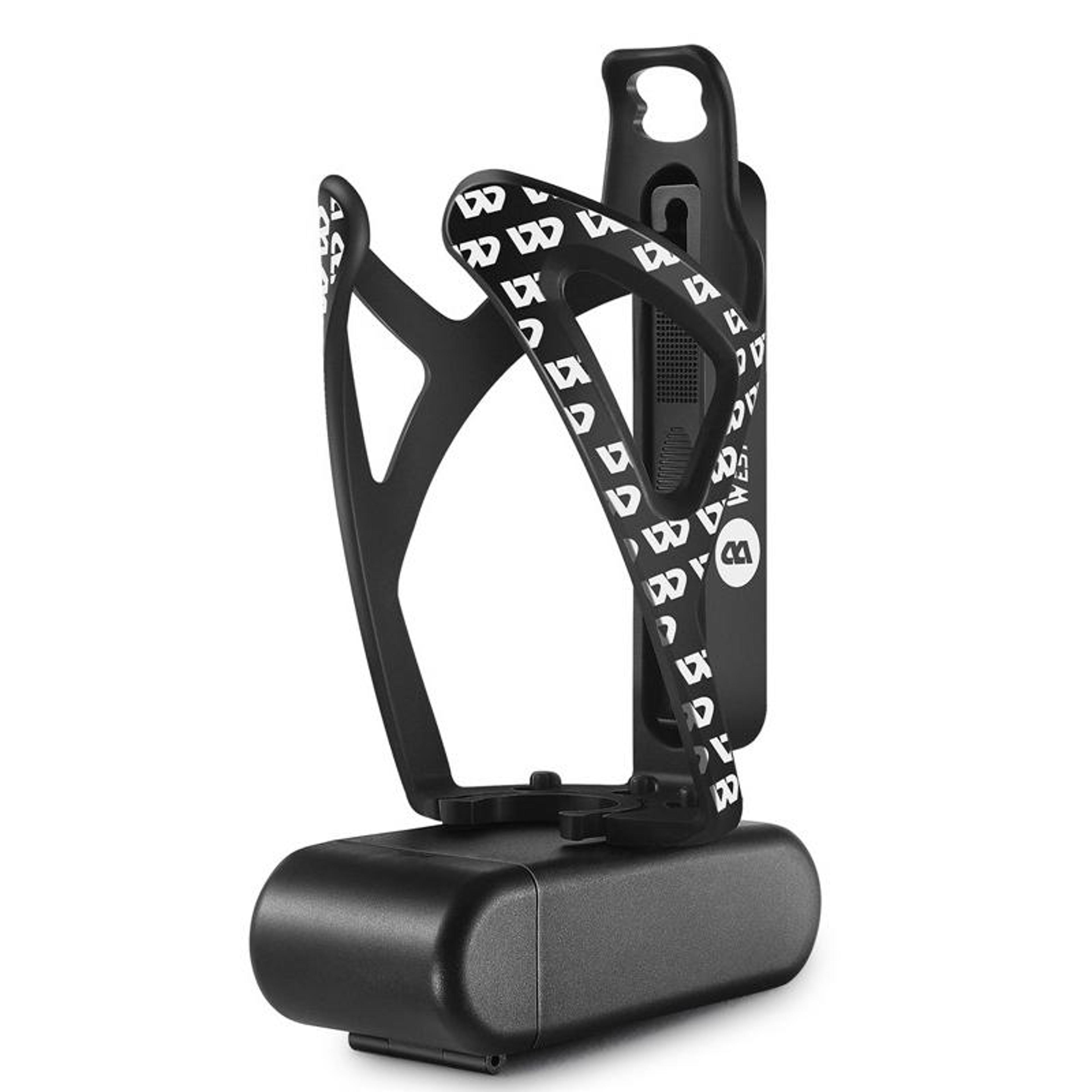 bike bottle cage with bicycle tool box and tire lever storage for road and mountain bikes