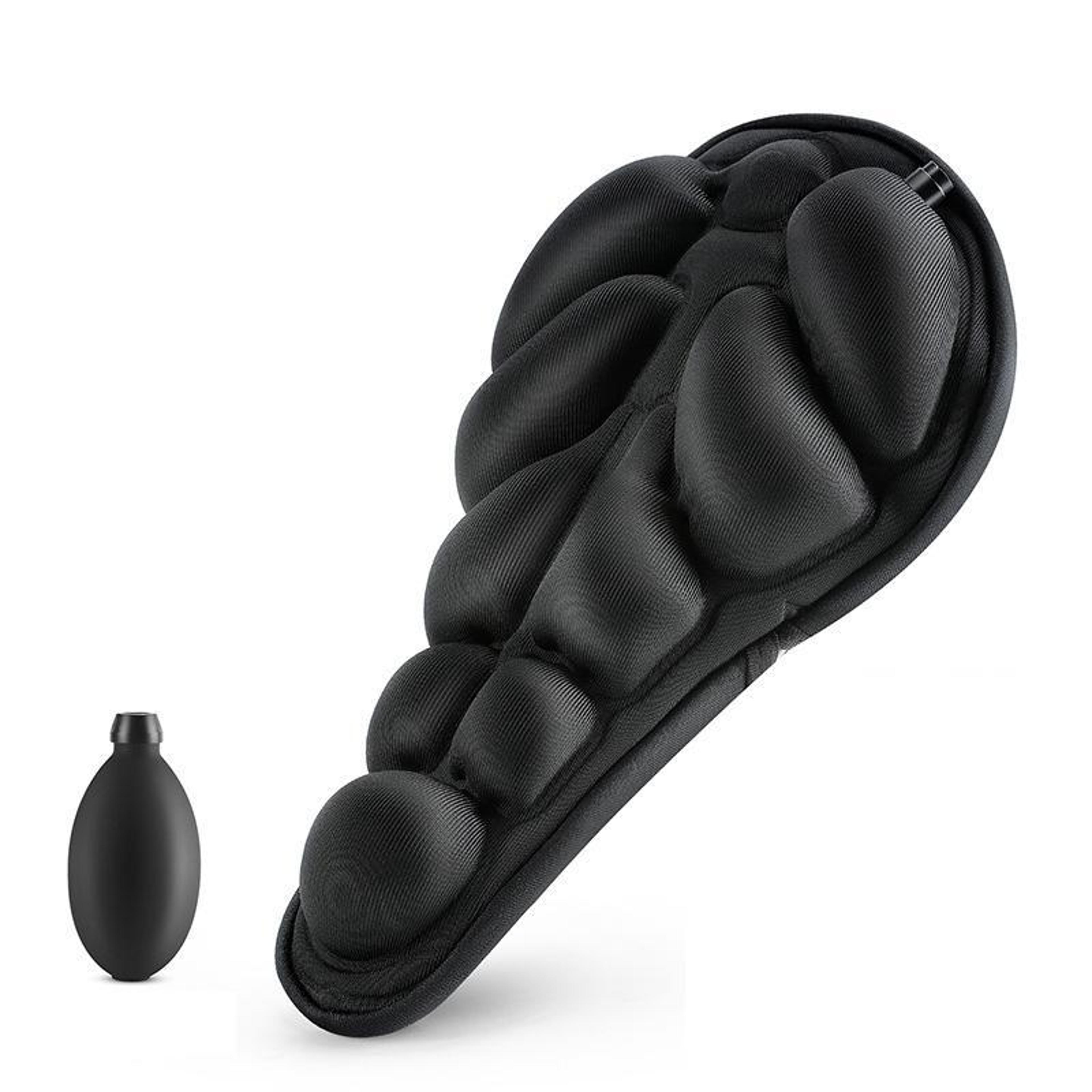 inflatable bike seat cover breathable bicycle seat cushion for mountain and road bikes