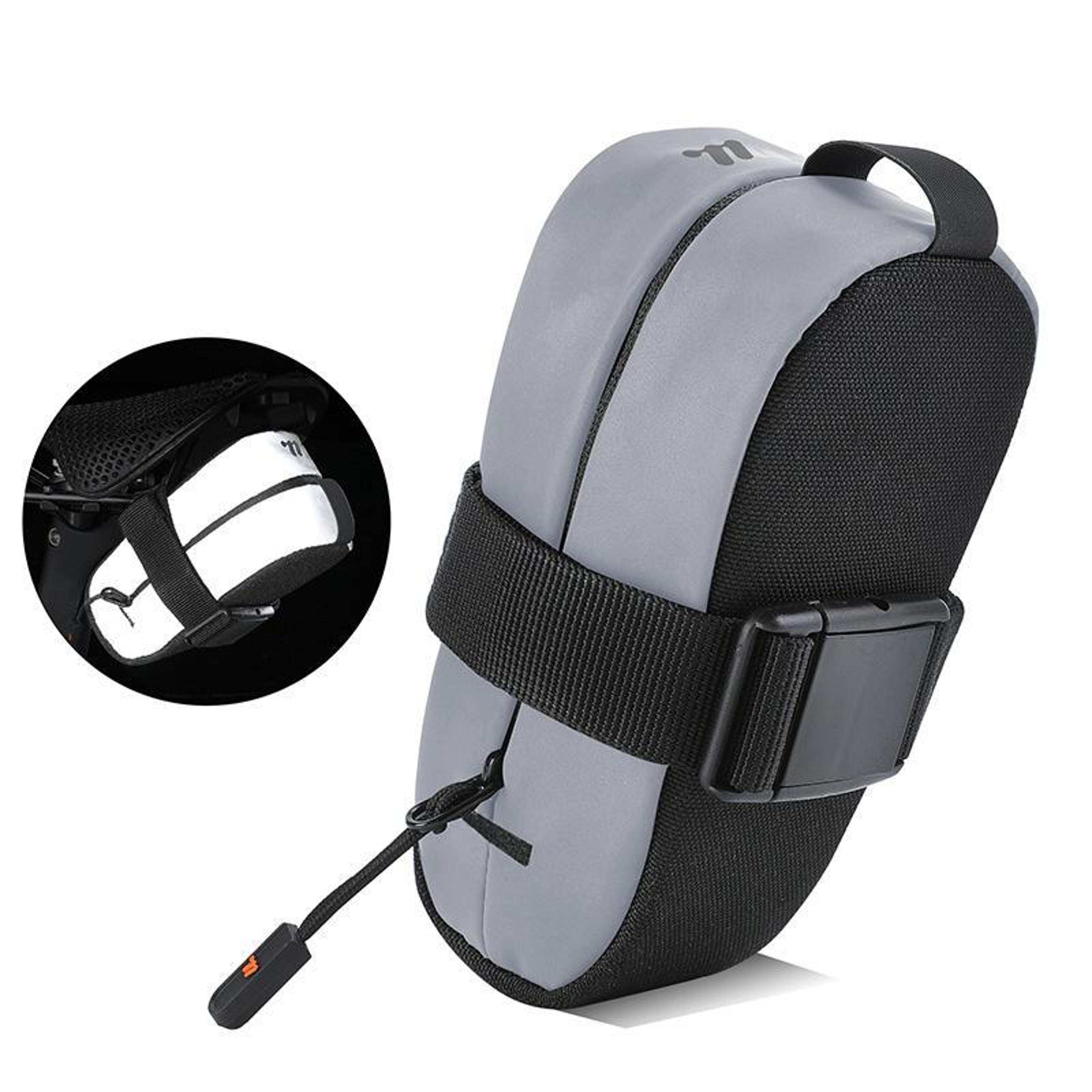 bike saddle bag reflective cycling seat bag for mountain and road bikes