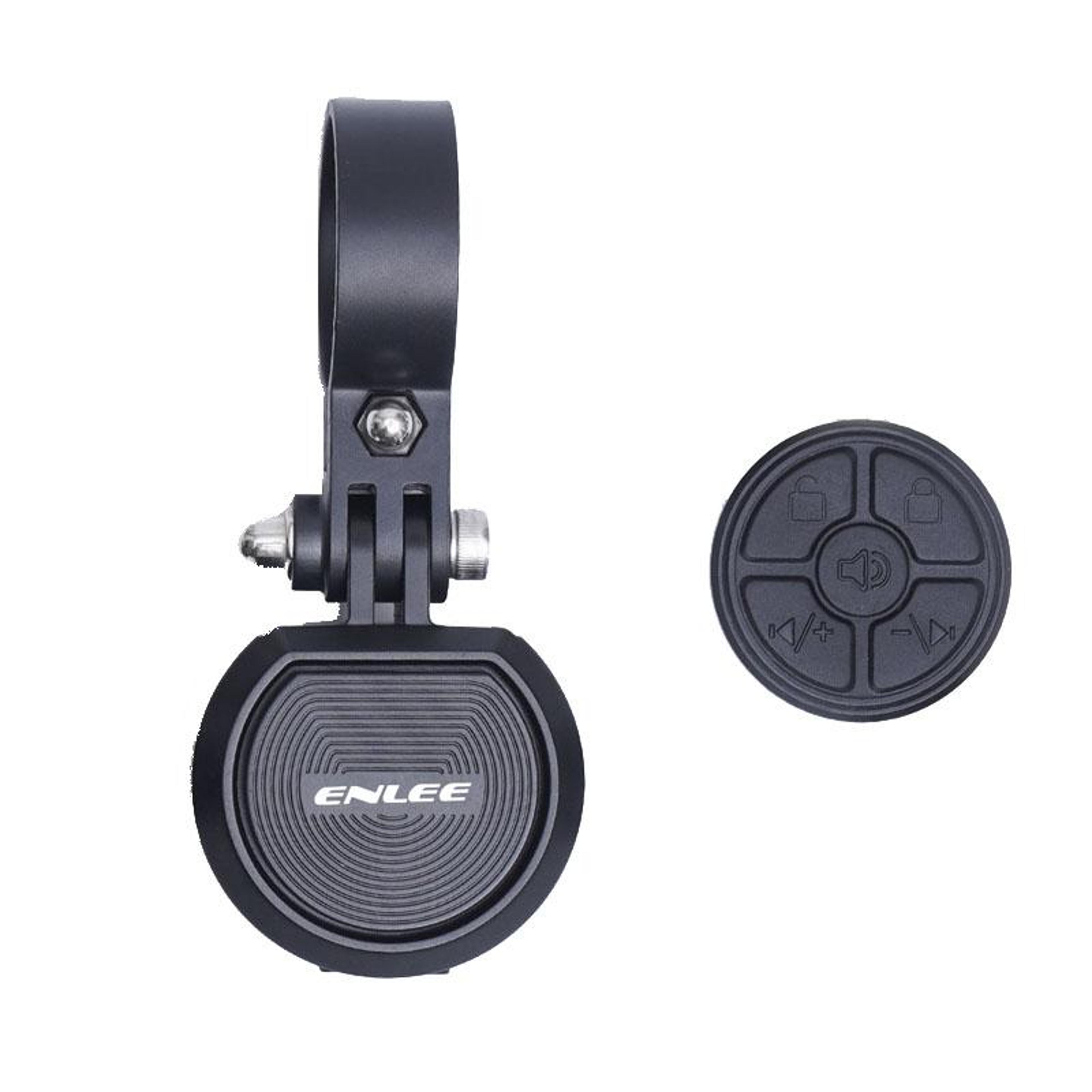 wireless bike horn with remote control 120db bike bell for mountain road and electric bikes