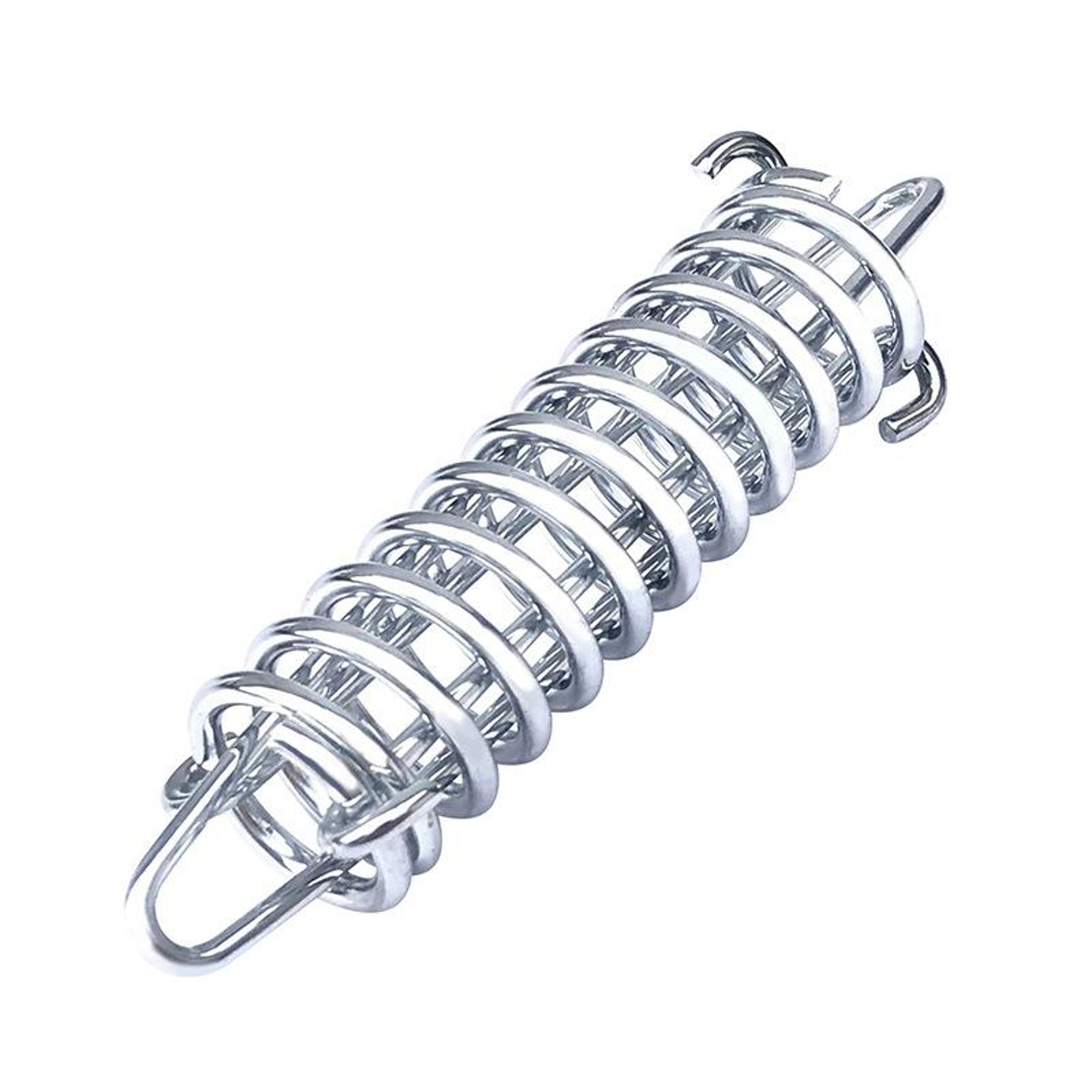 pet leash shock absorbing spring chrome plated dog leash accessory