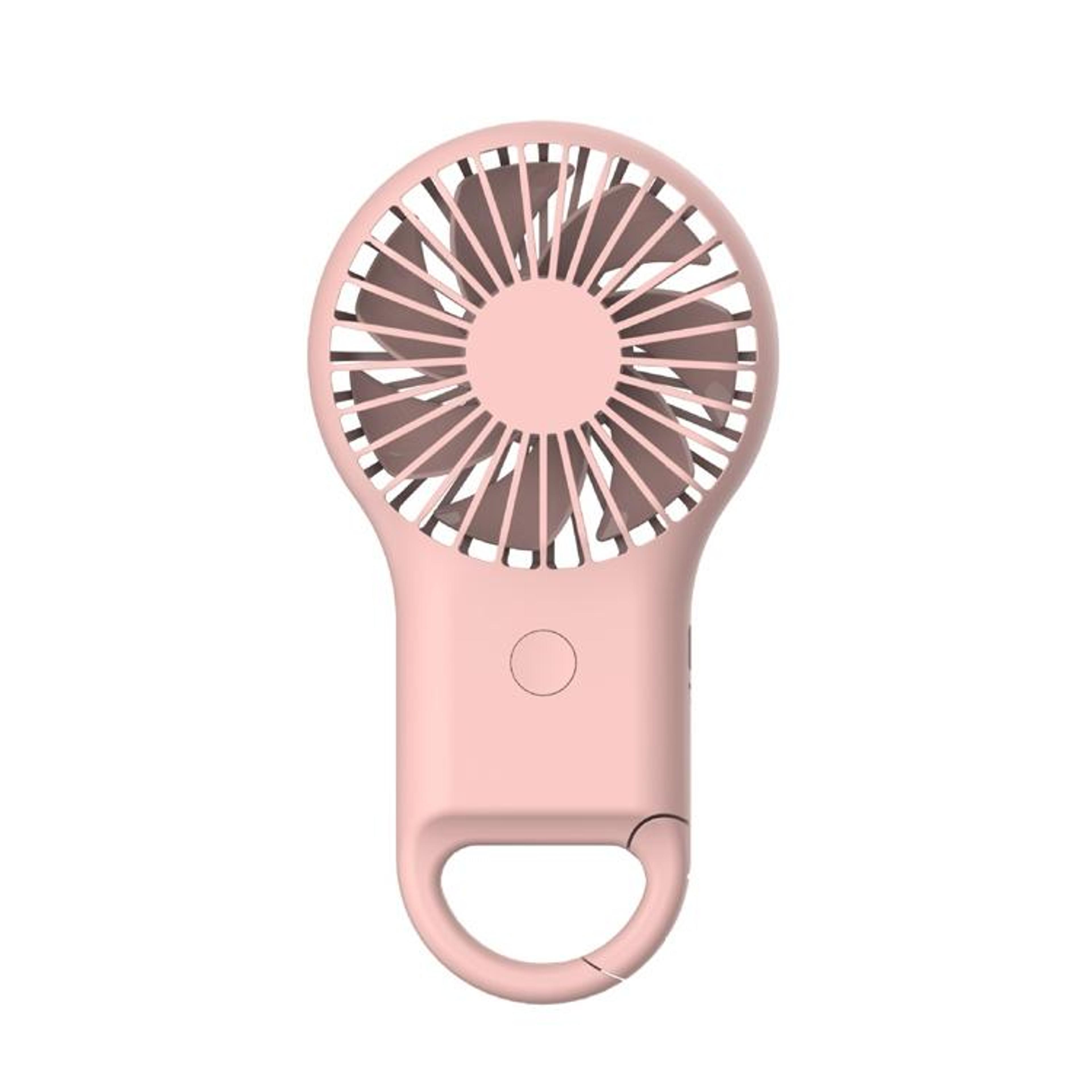 portable handheld mini fan usb rechargeable pocket fan with led light