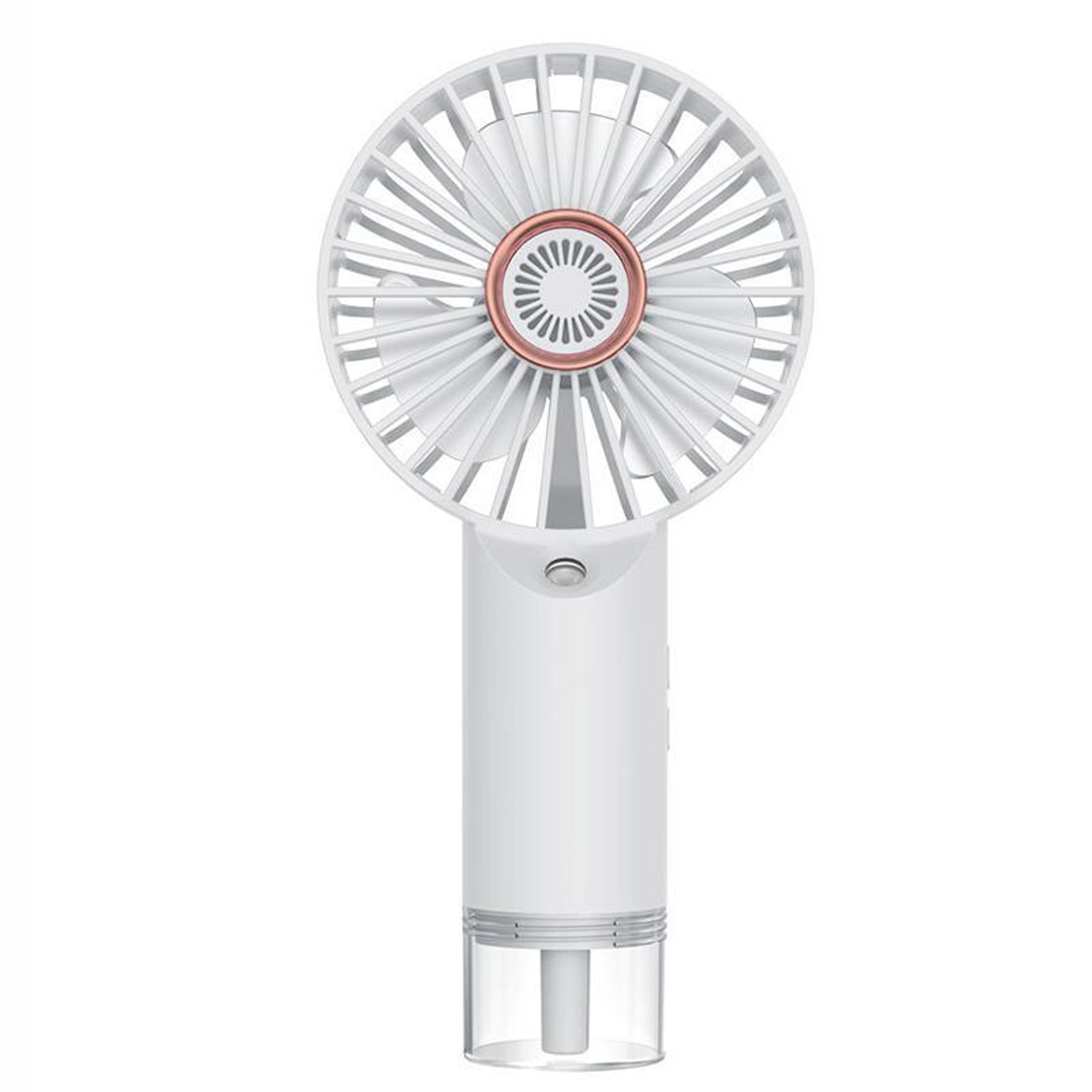 portable misting fan usb rechargeable mini handheld fan for desk, travel & outdoor cooling