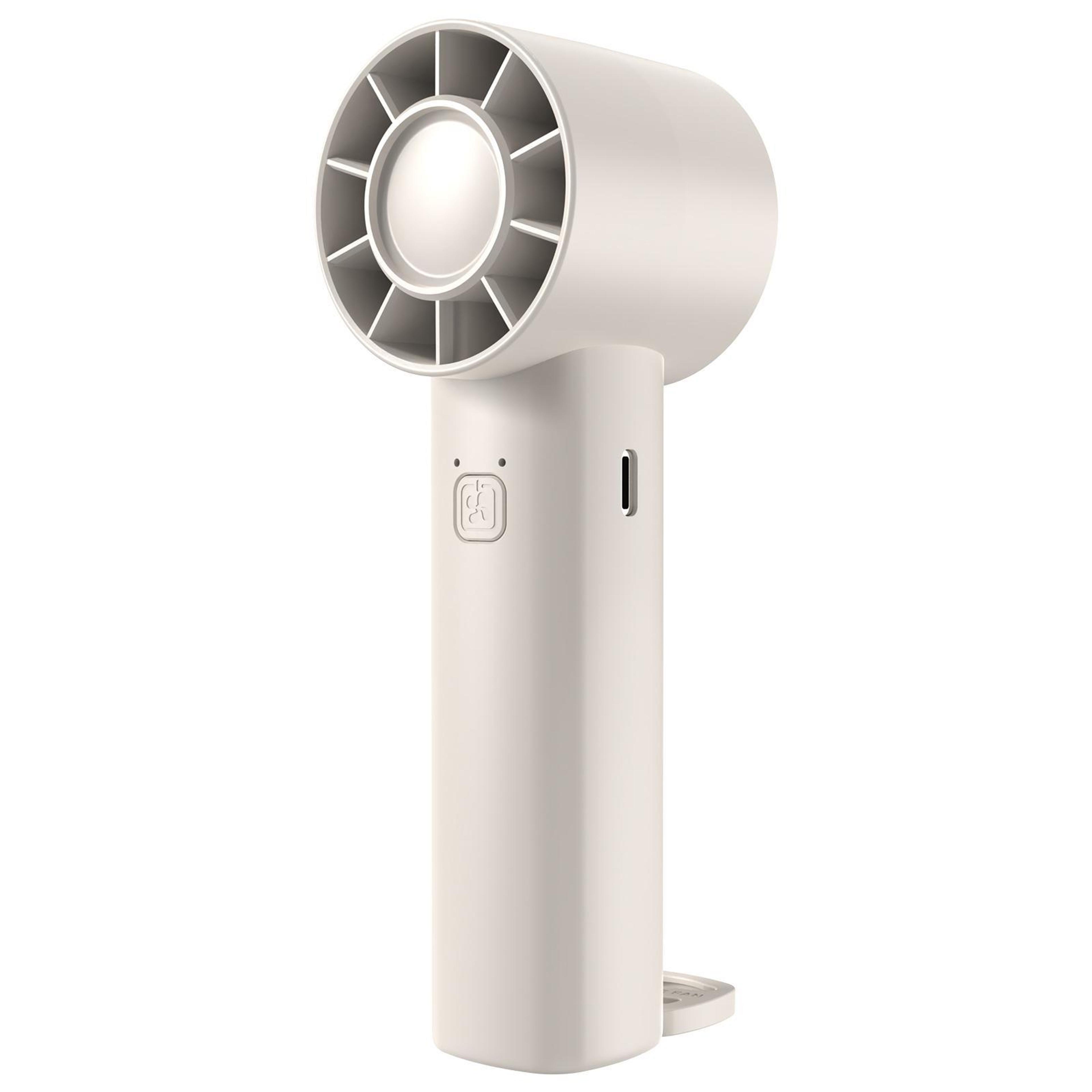 portable handheld fan with desktop stand usb rechargeable personal cooling fan