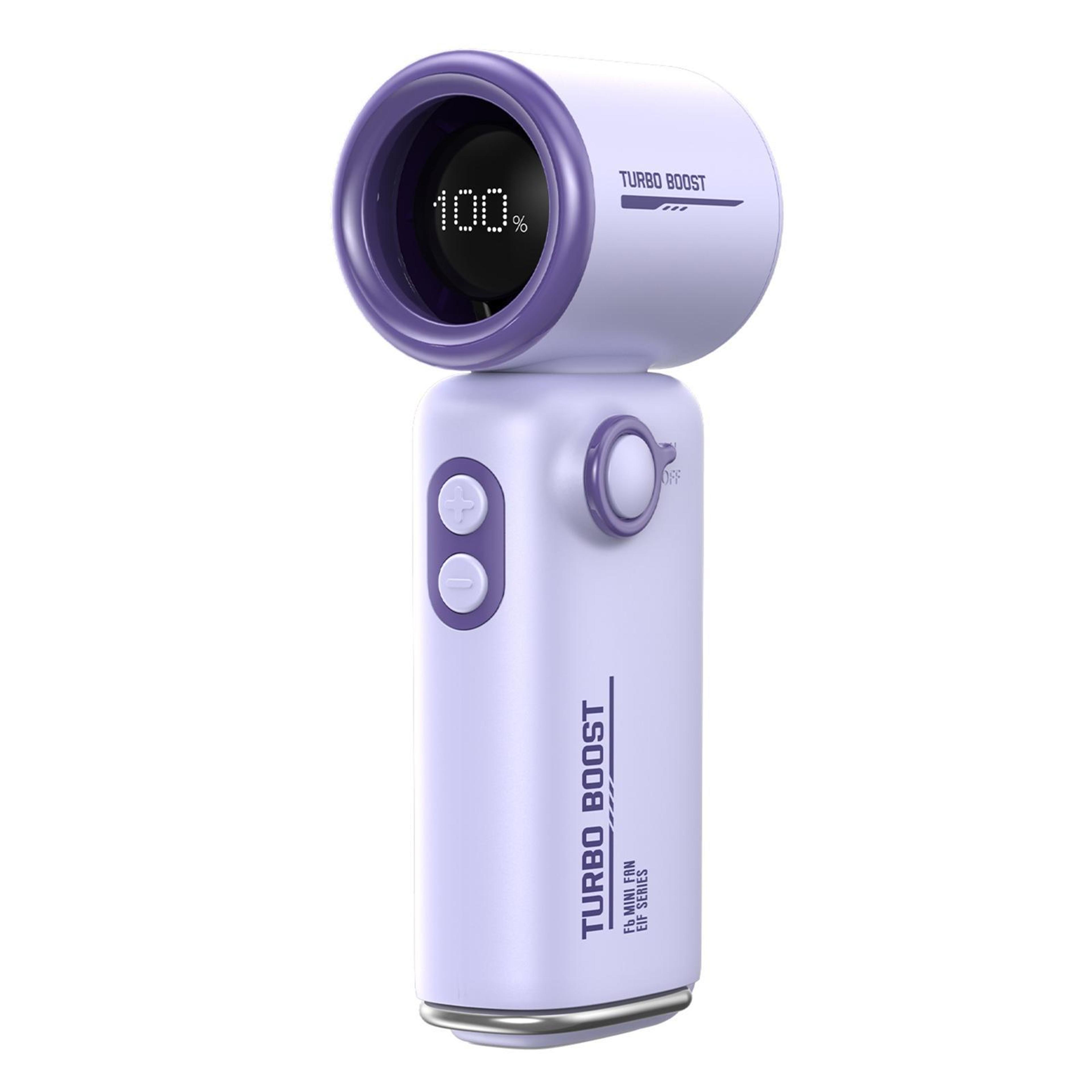 portable waist clip fan rechargeable high speed handheld personal cooling fan