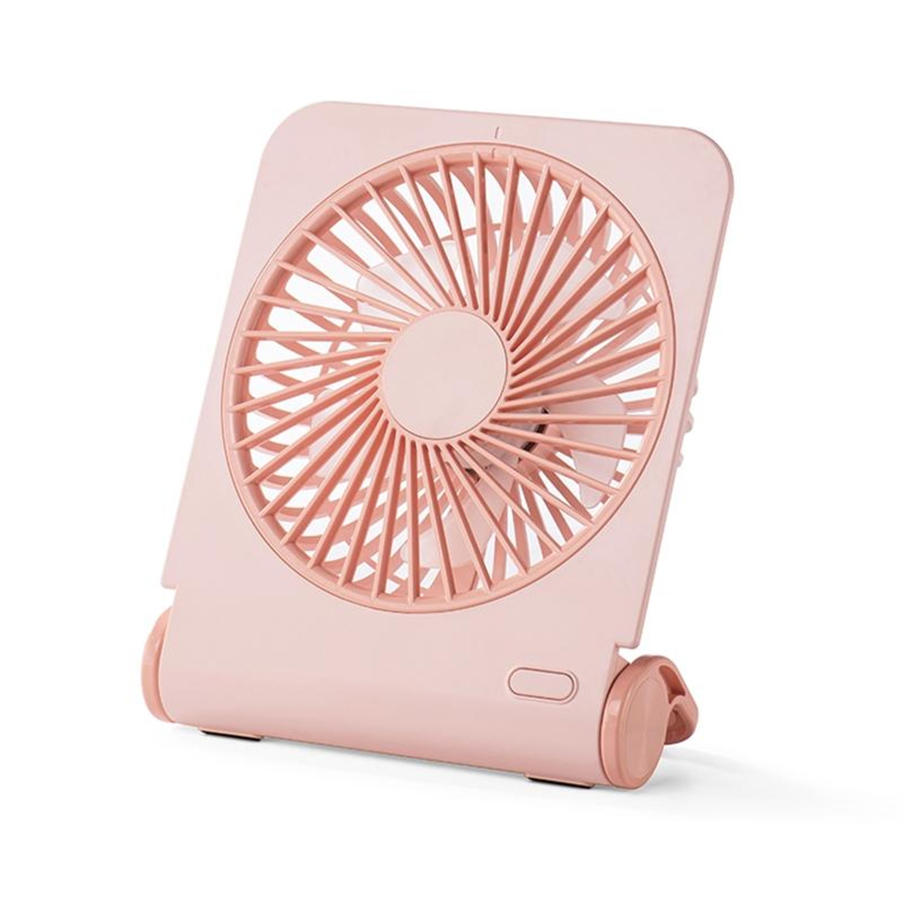 portable usb desk fan rechargeable type-c fan with speed adjustable airflow