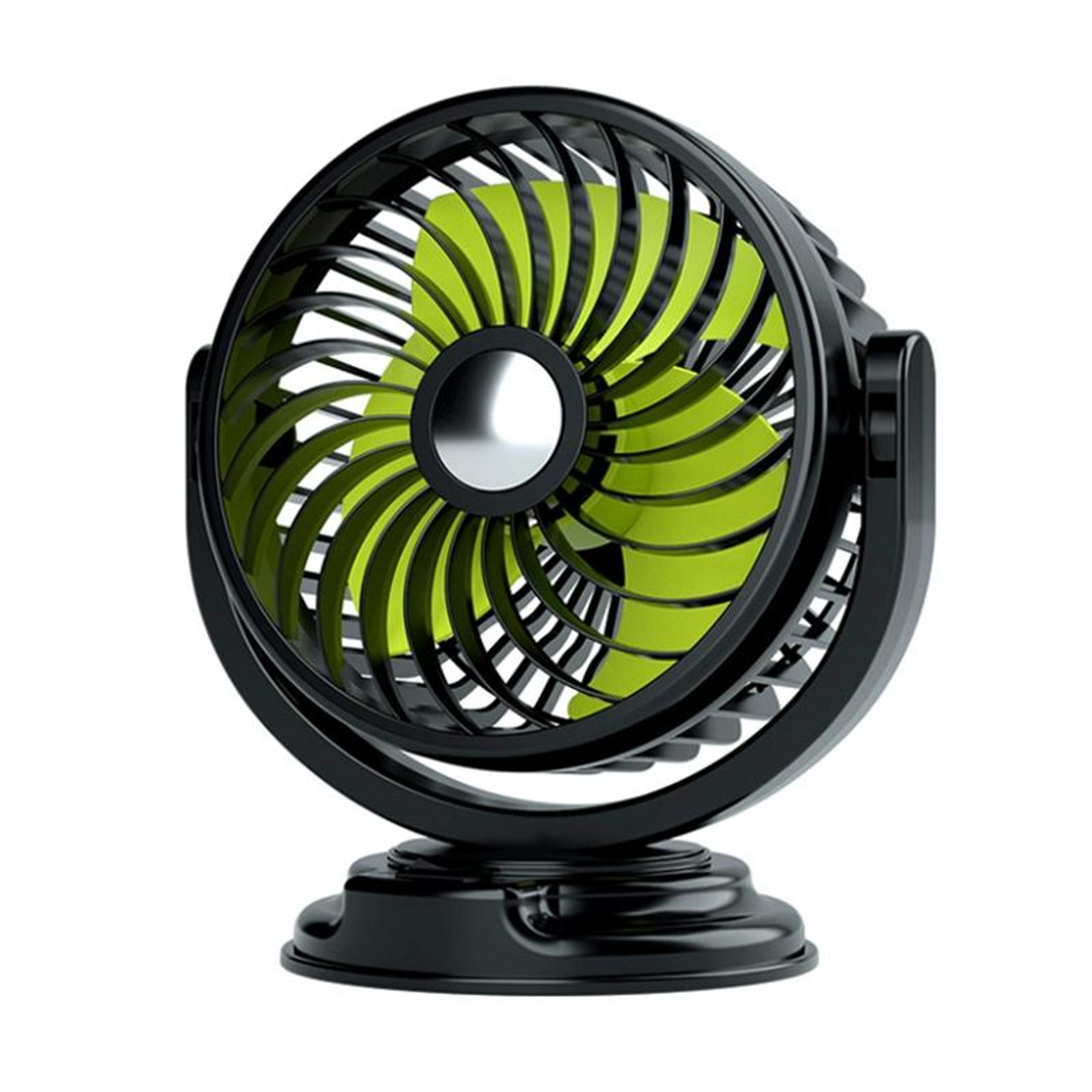 rotatable car cooling fan car fan with multi angle silent airflow