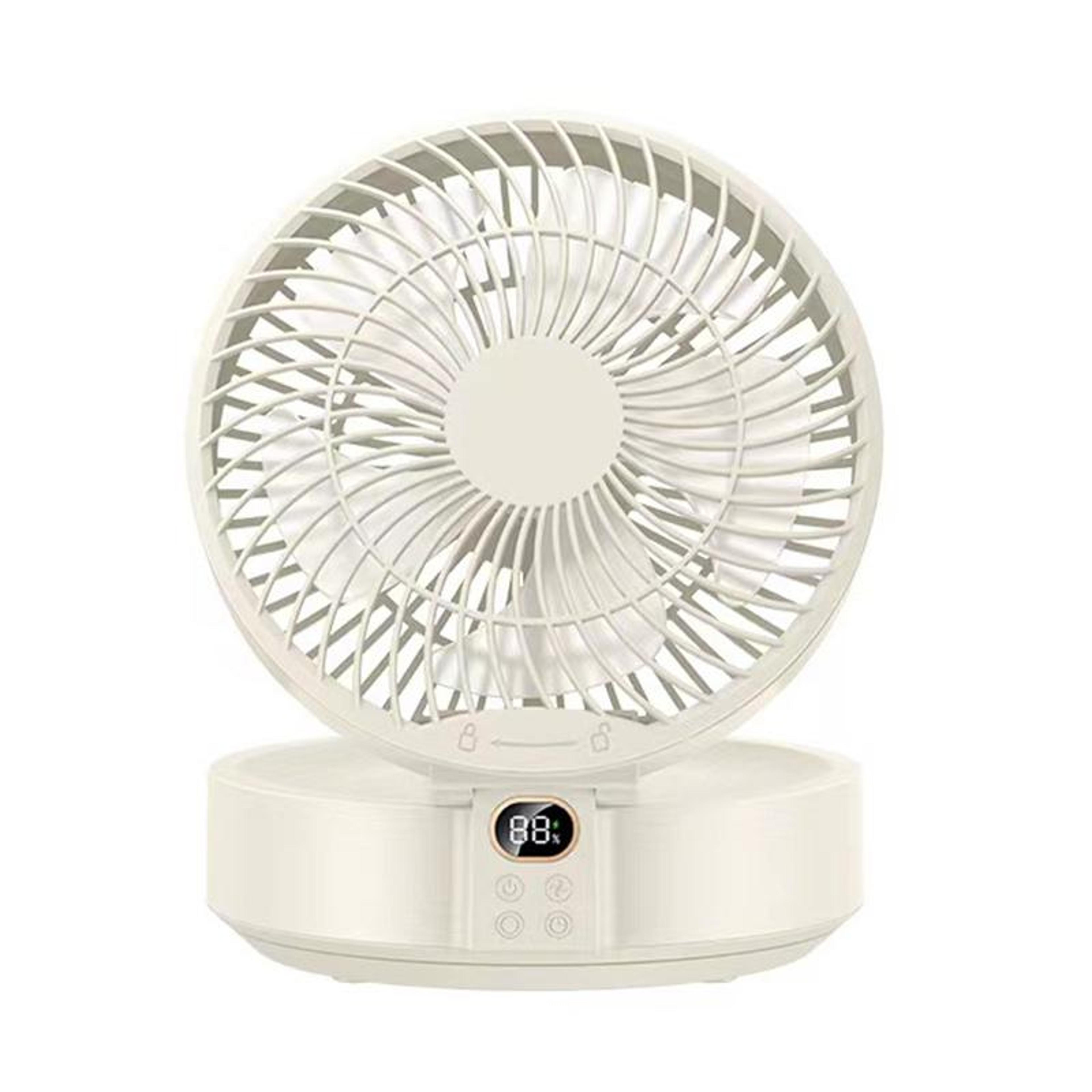wall mounted fan with night light rechargeable swivel head cooling fan