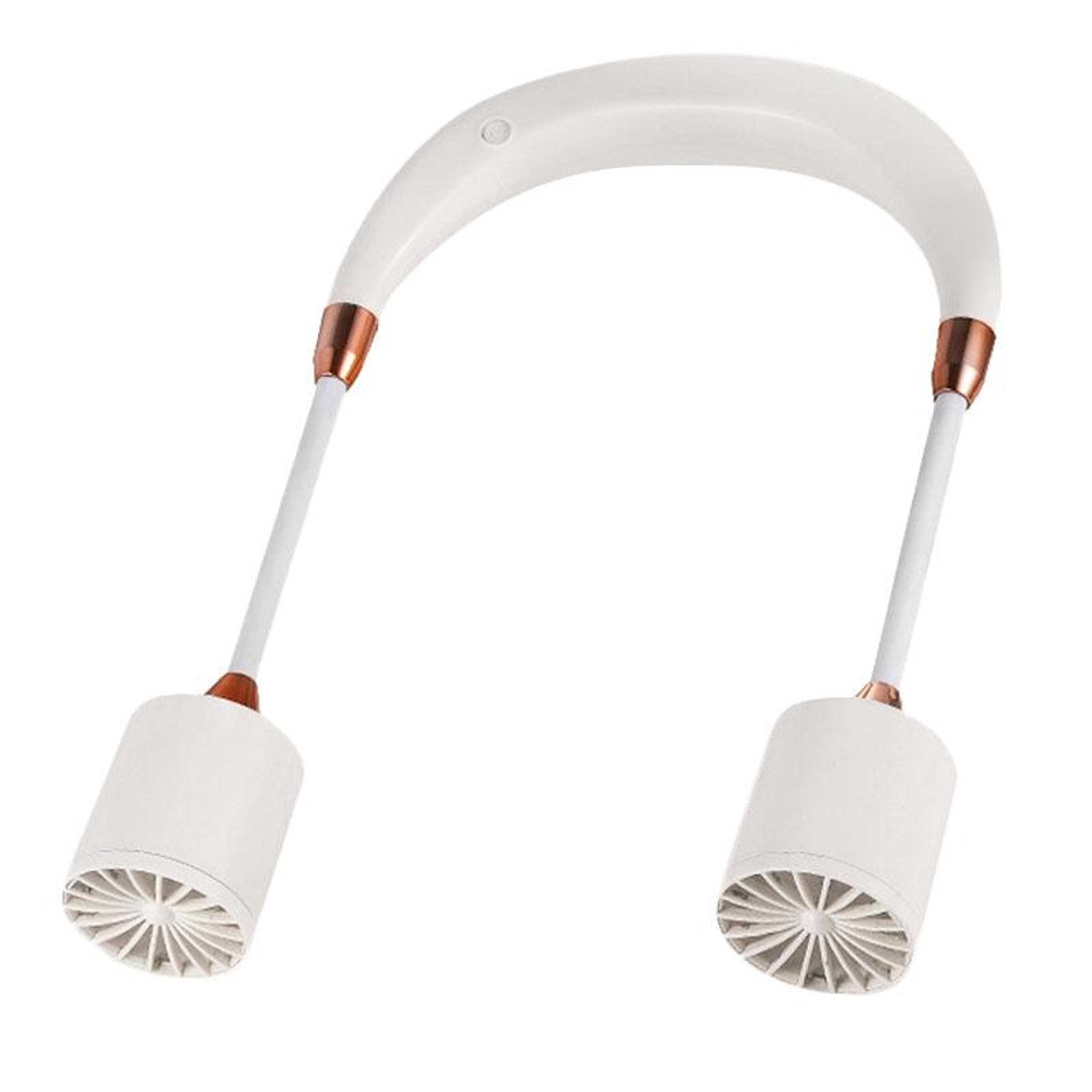 portable neck fan usb rechargeable hands free fan with long battery life for outdoor cooling