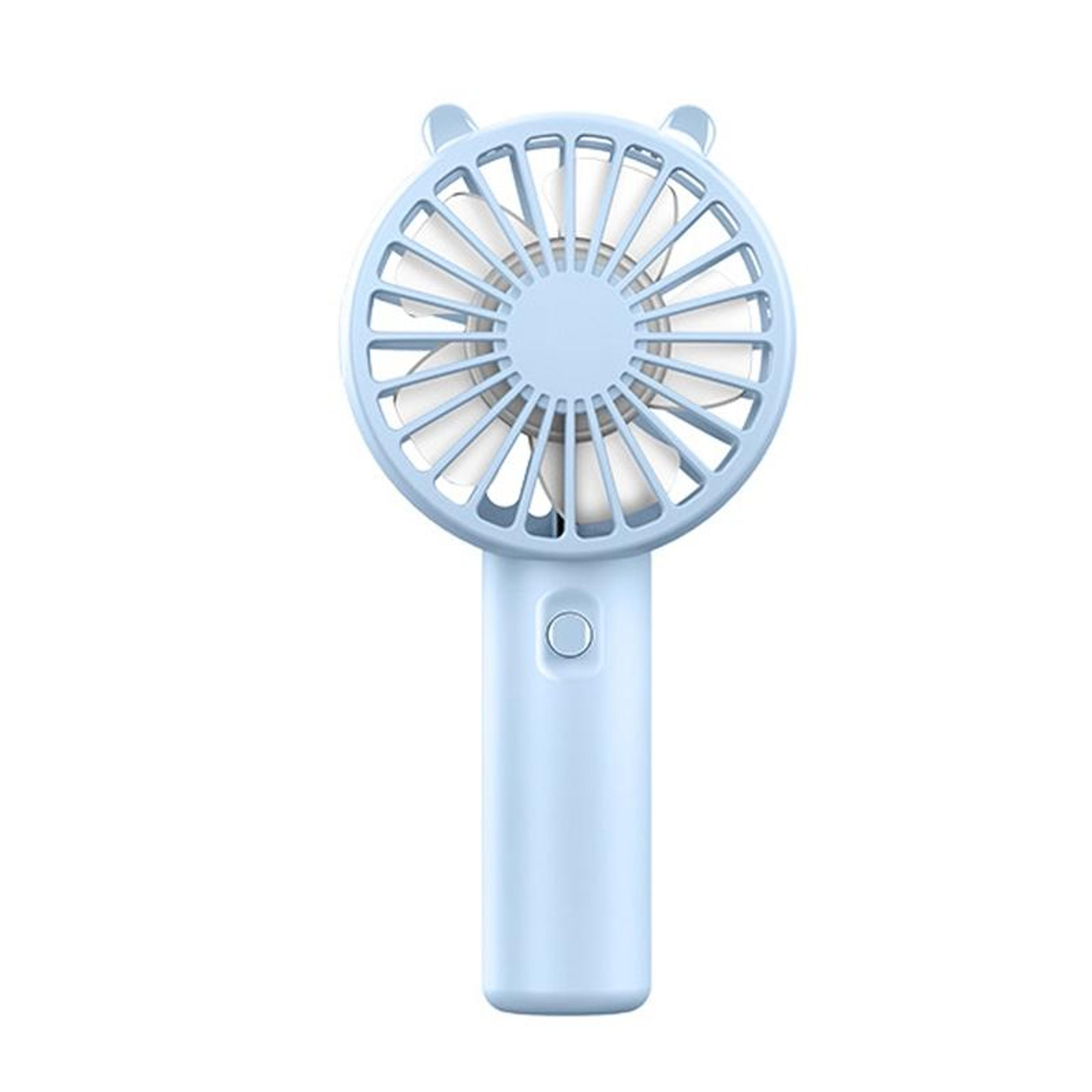 portable handheld fan usb rechargeable mini desk fan with built in phone holder