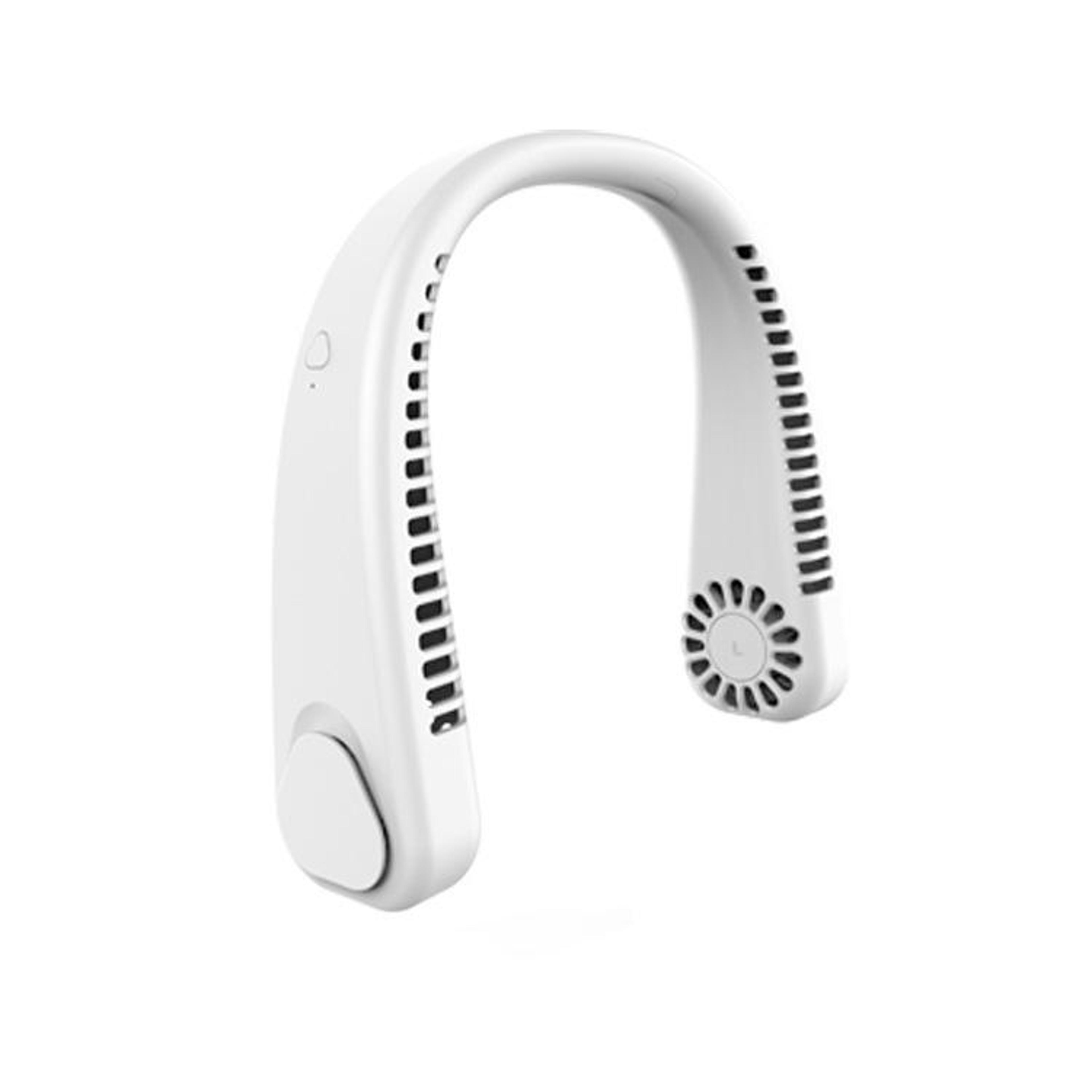 portable neck fan usb rechargeable hands free personal cooling fan