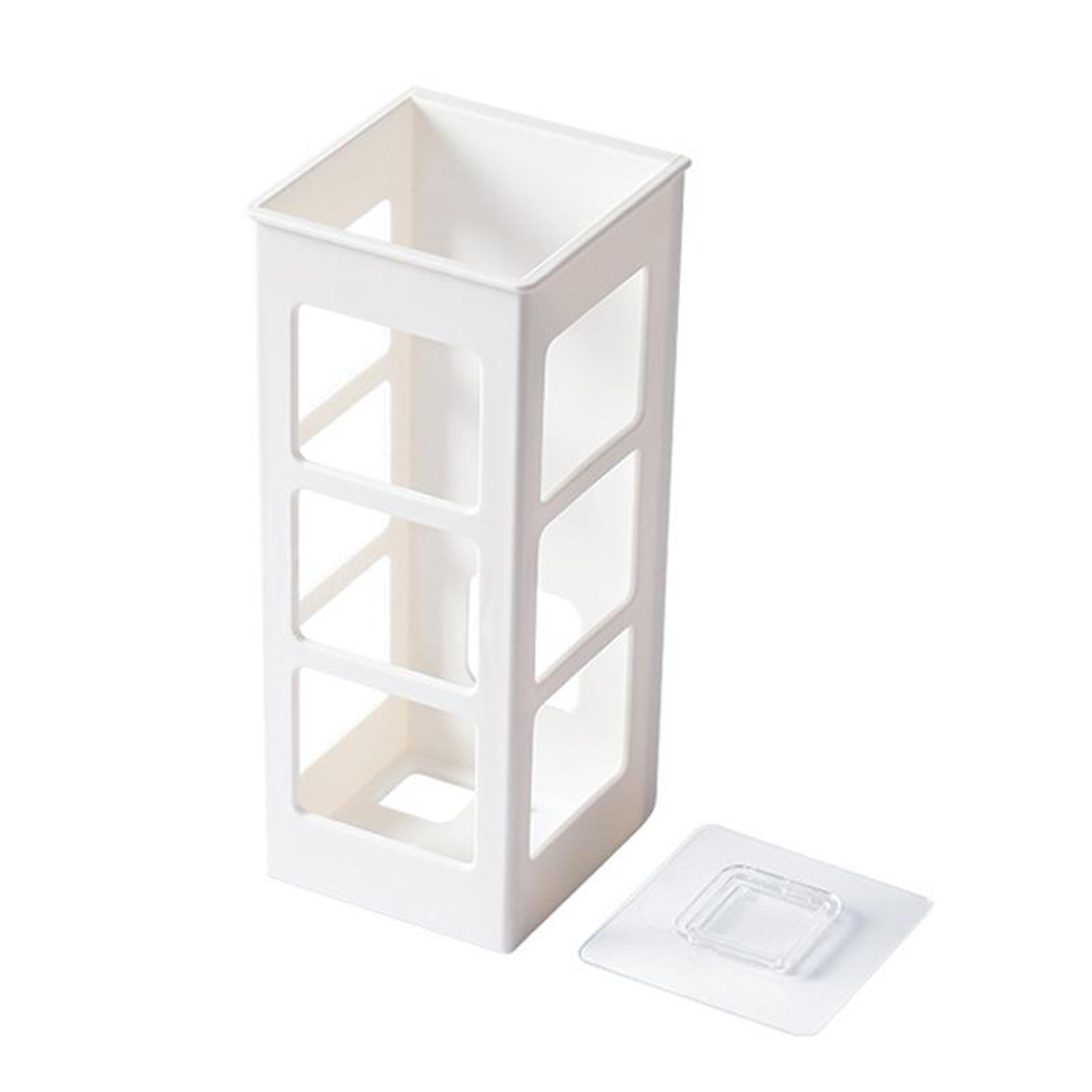 wall mounted curling iron holder hair tool organizer bathroom storage rack