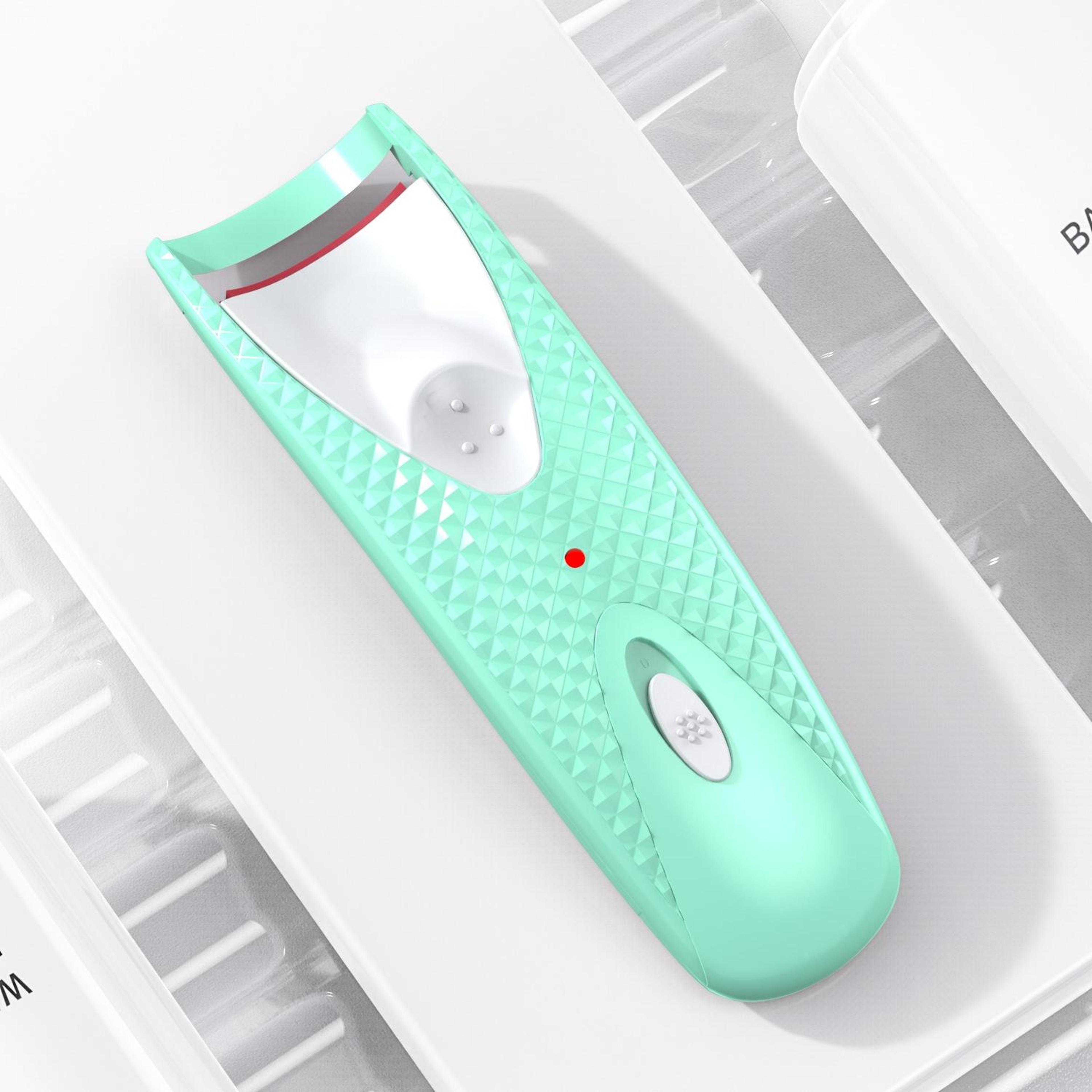 rechargeable heated eyelash curler electric lash curler for long lasting natural curl