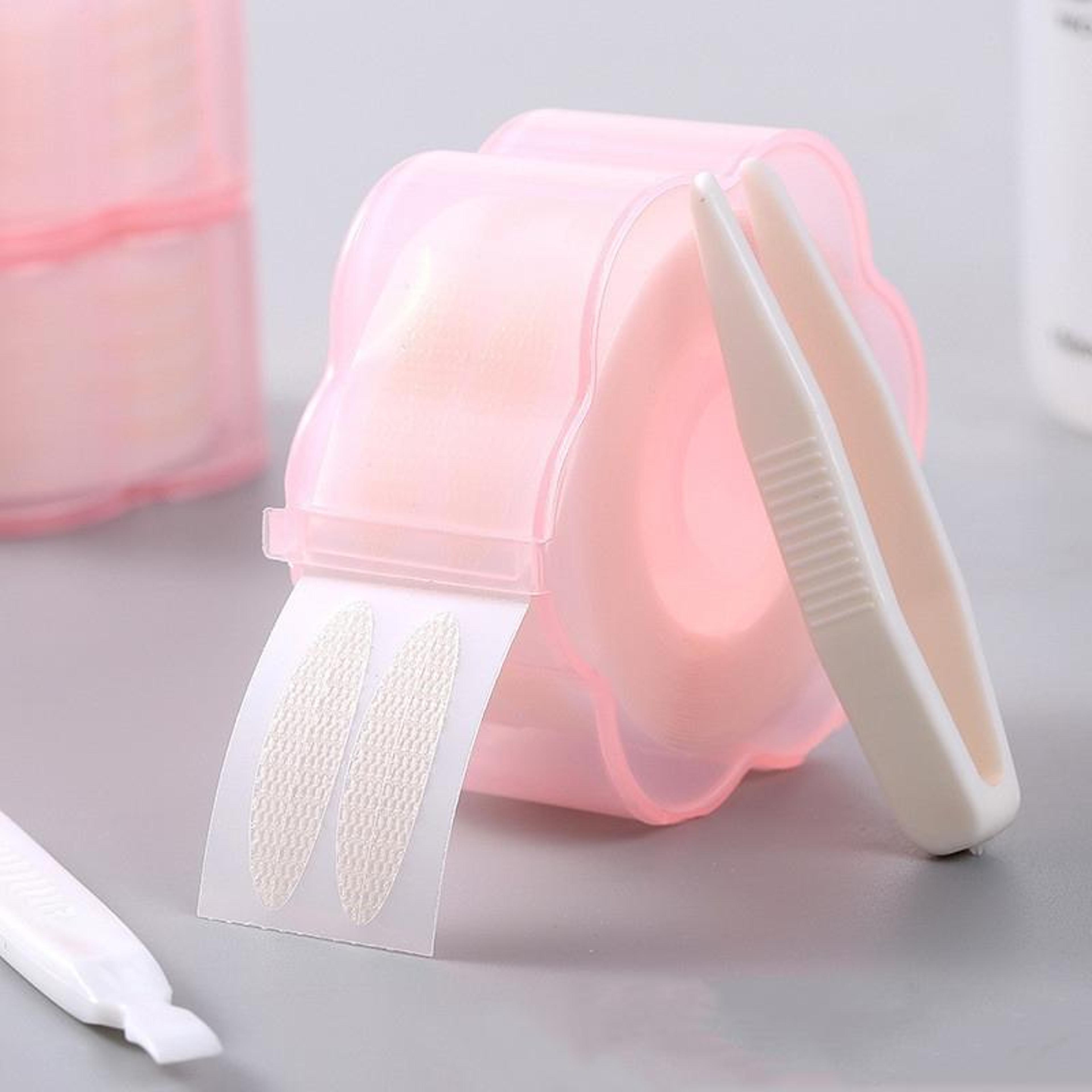 invisible water activated double eyelid tape glue free eyelid stickers natural lace eye lift strips