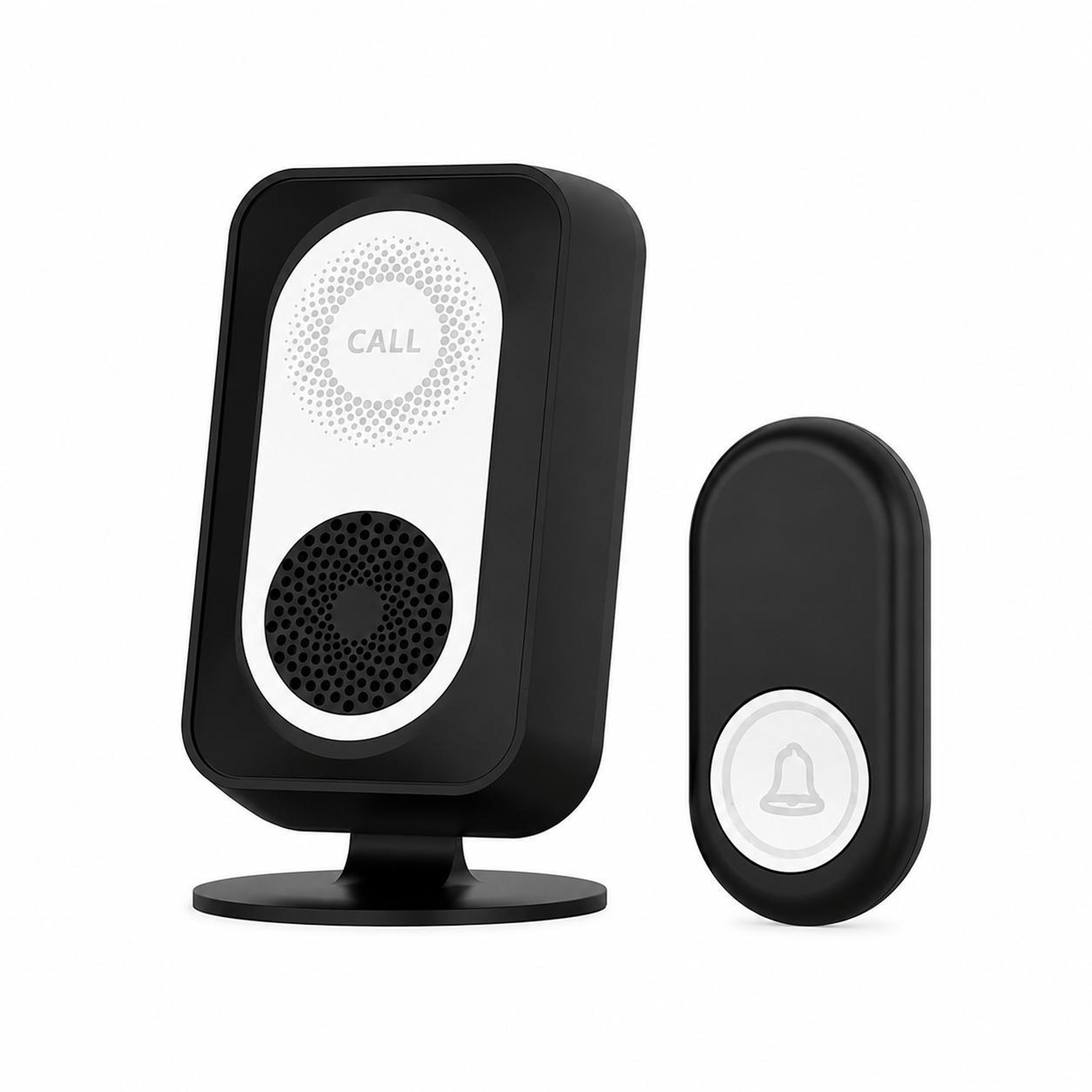 wireless caregiver call button waterproof wireless doorbell kit with adjustable volume