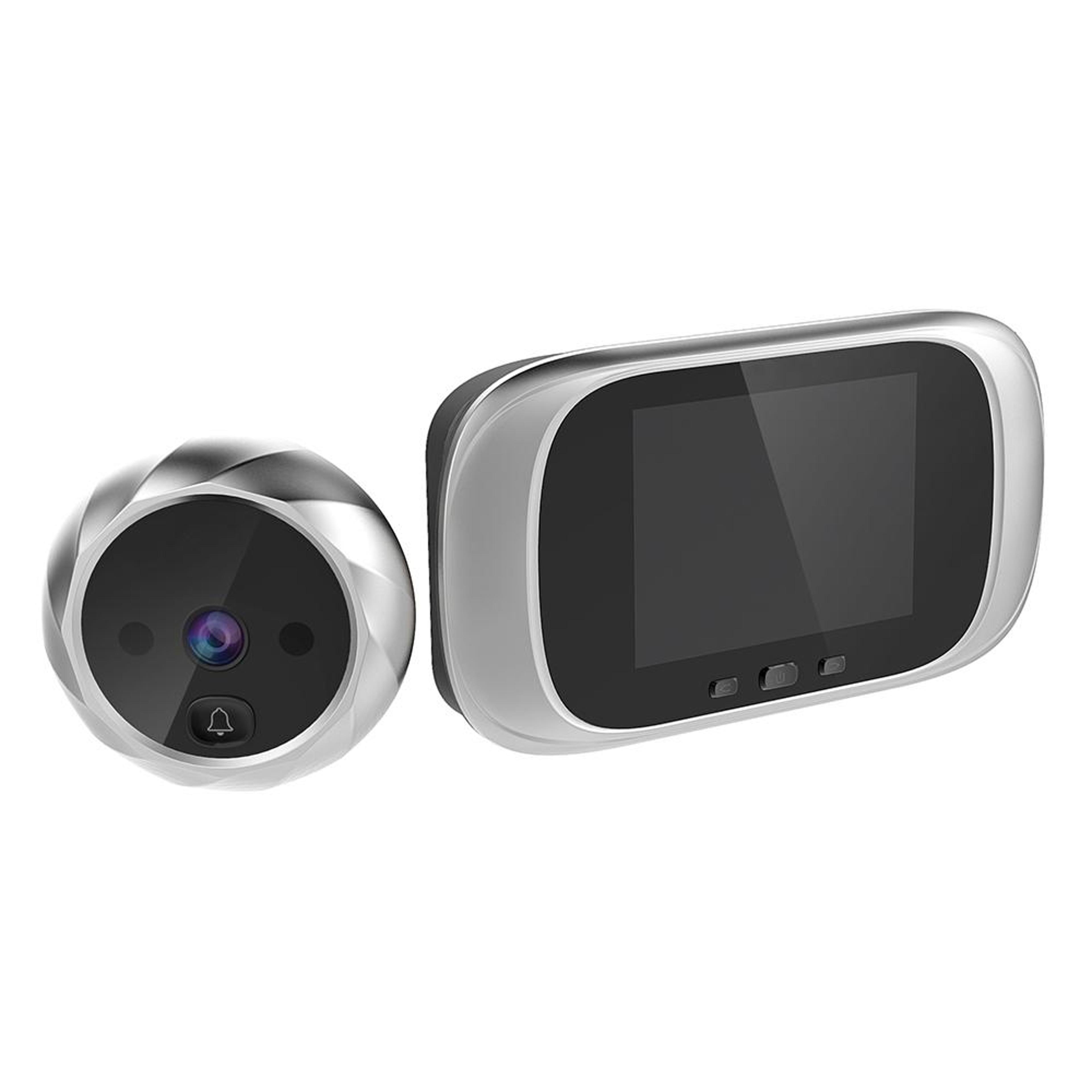 digital door viewer smart peephole camera doorbell with lcd night vision