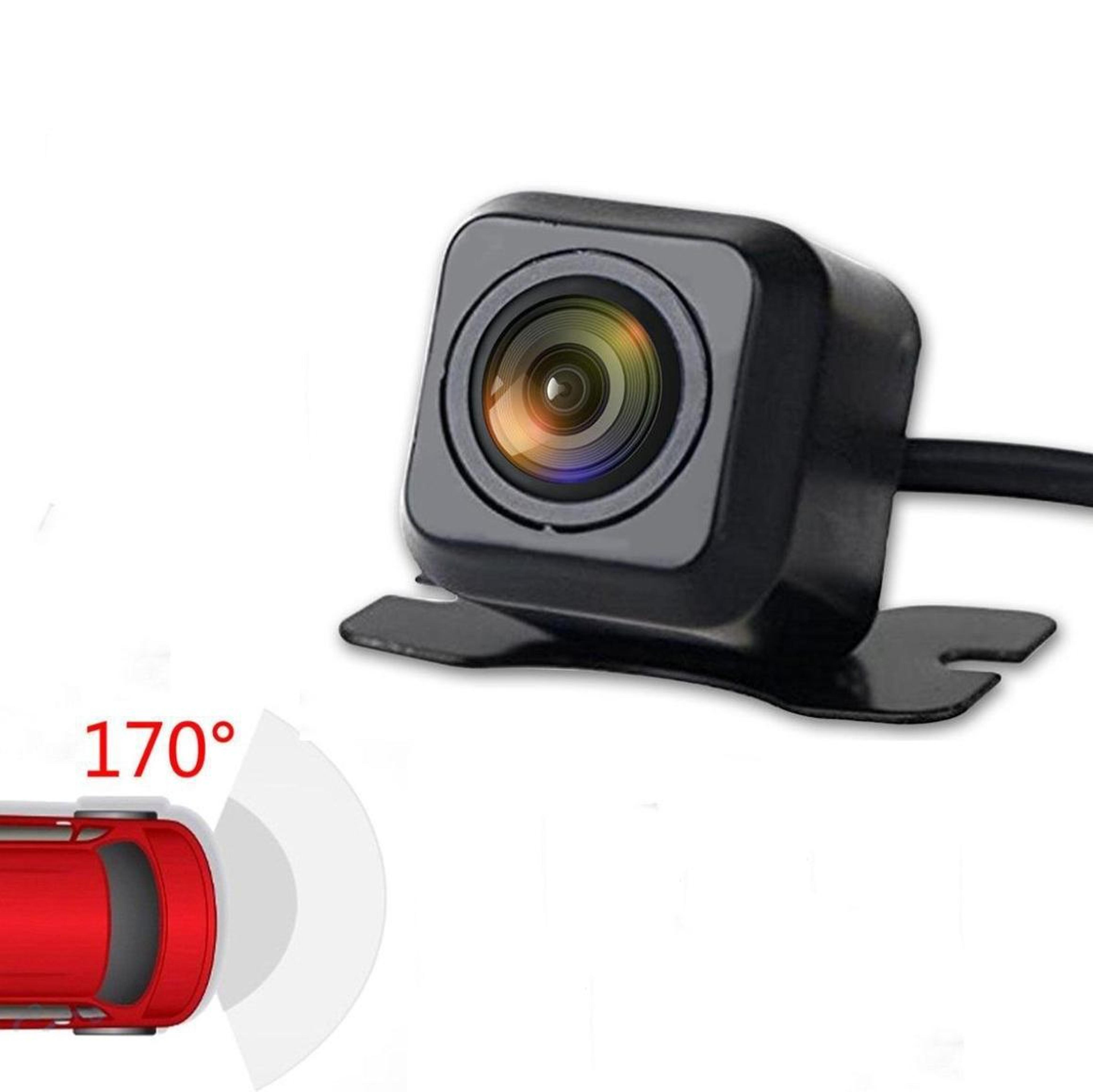 universal car backup camera hd rear view camera with night vision waterproof adjustable parking camera