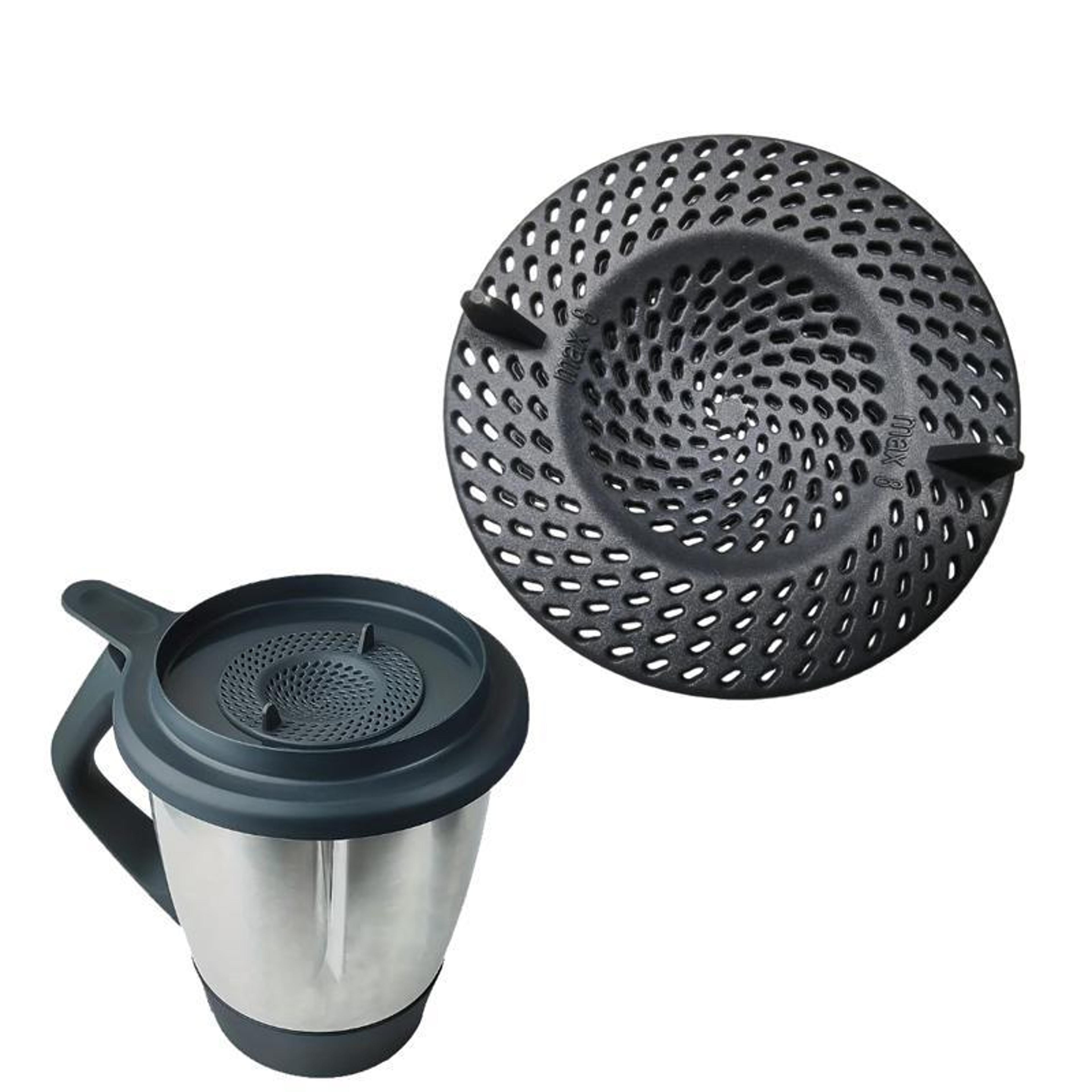 thermomix tm5 tm6 tm31 splash guard anti spill lid with steam vent filter