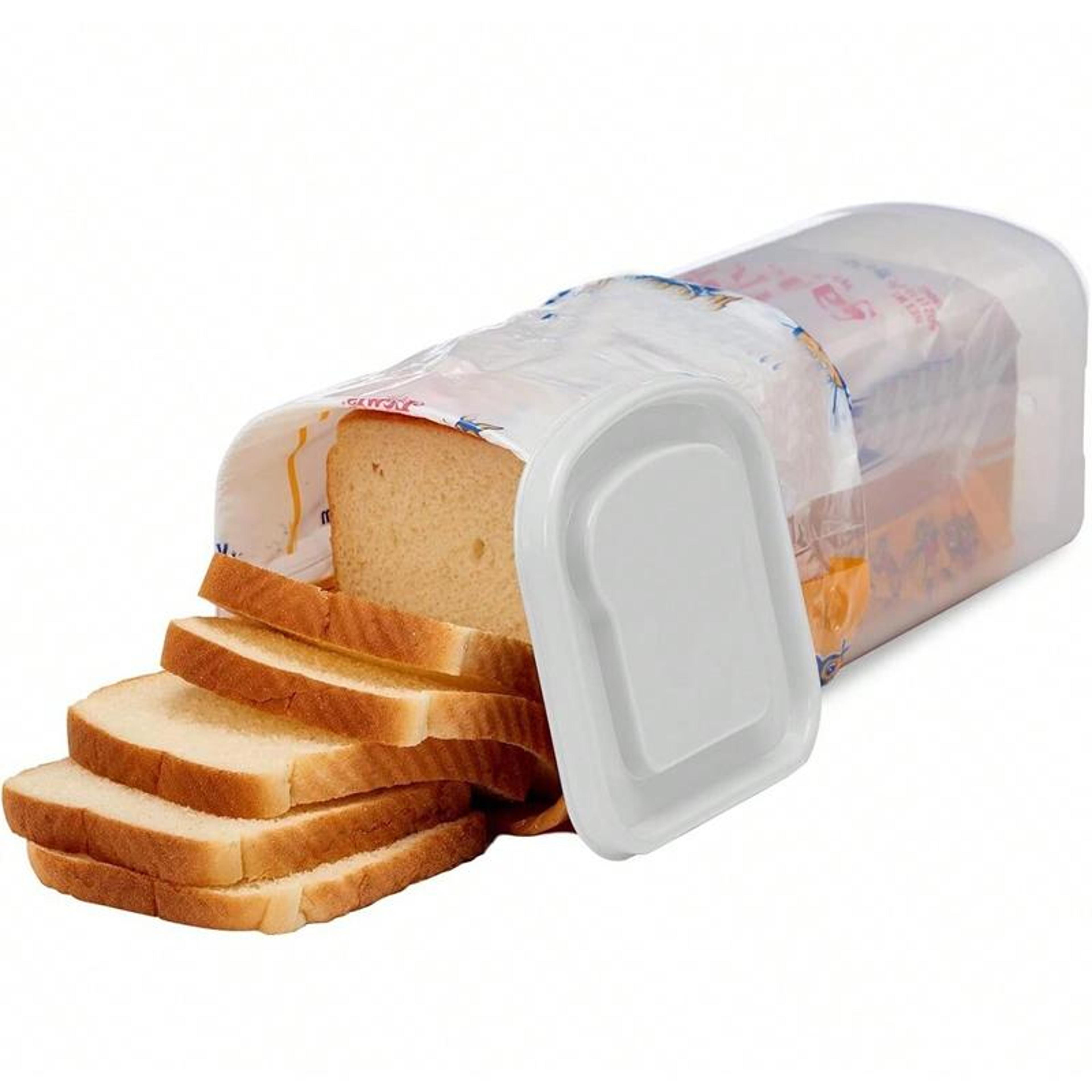 freshseal bread storage container bread box toast storage dispenser for kitchen counter