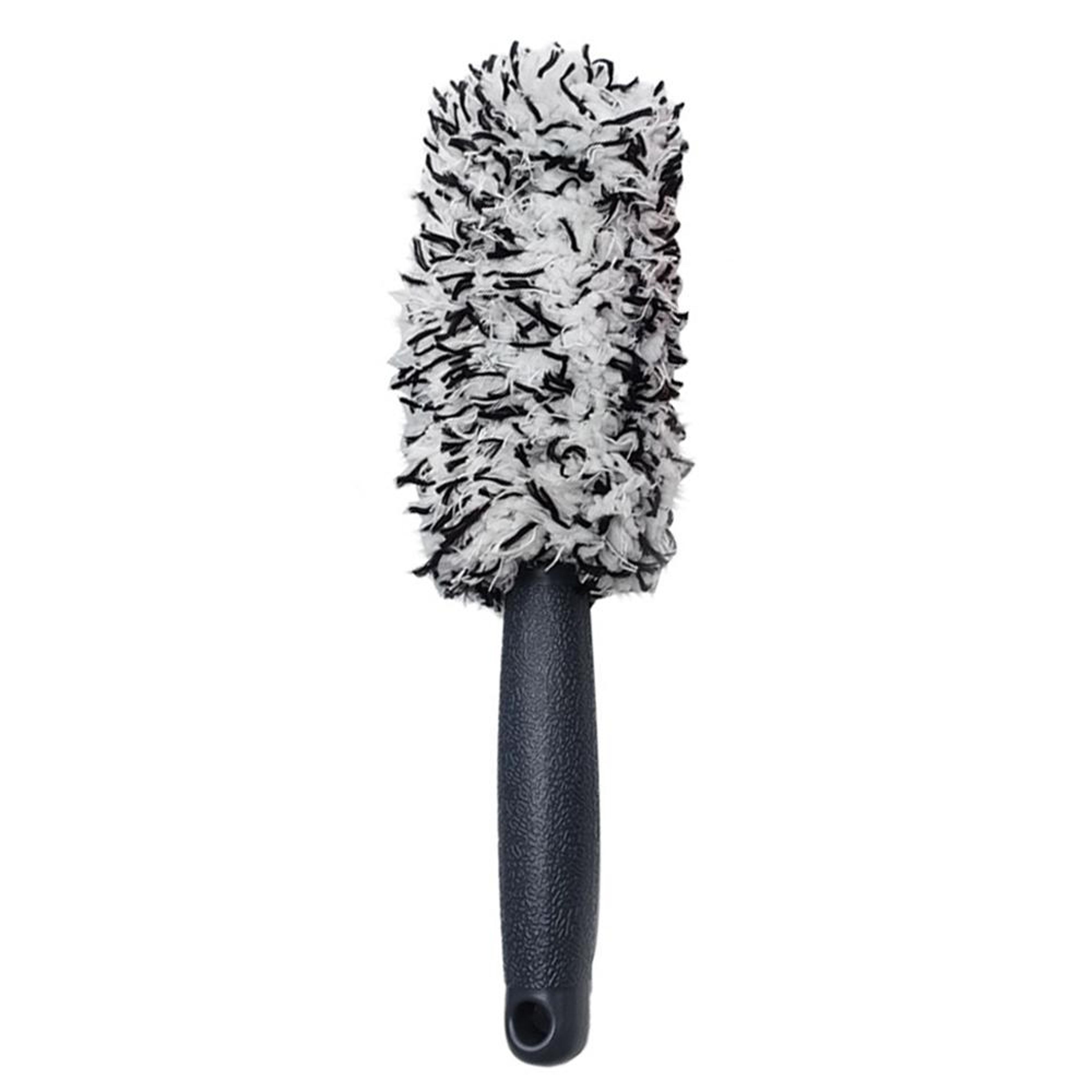 microfiber tire cleaning brush long handle wheel cleaning brush for car rim detailing