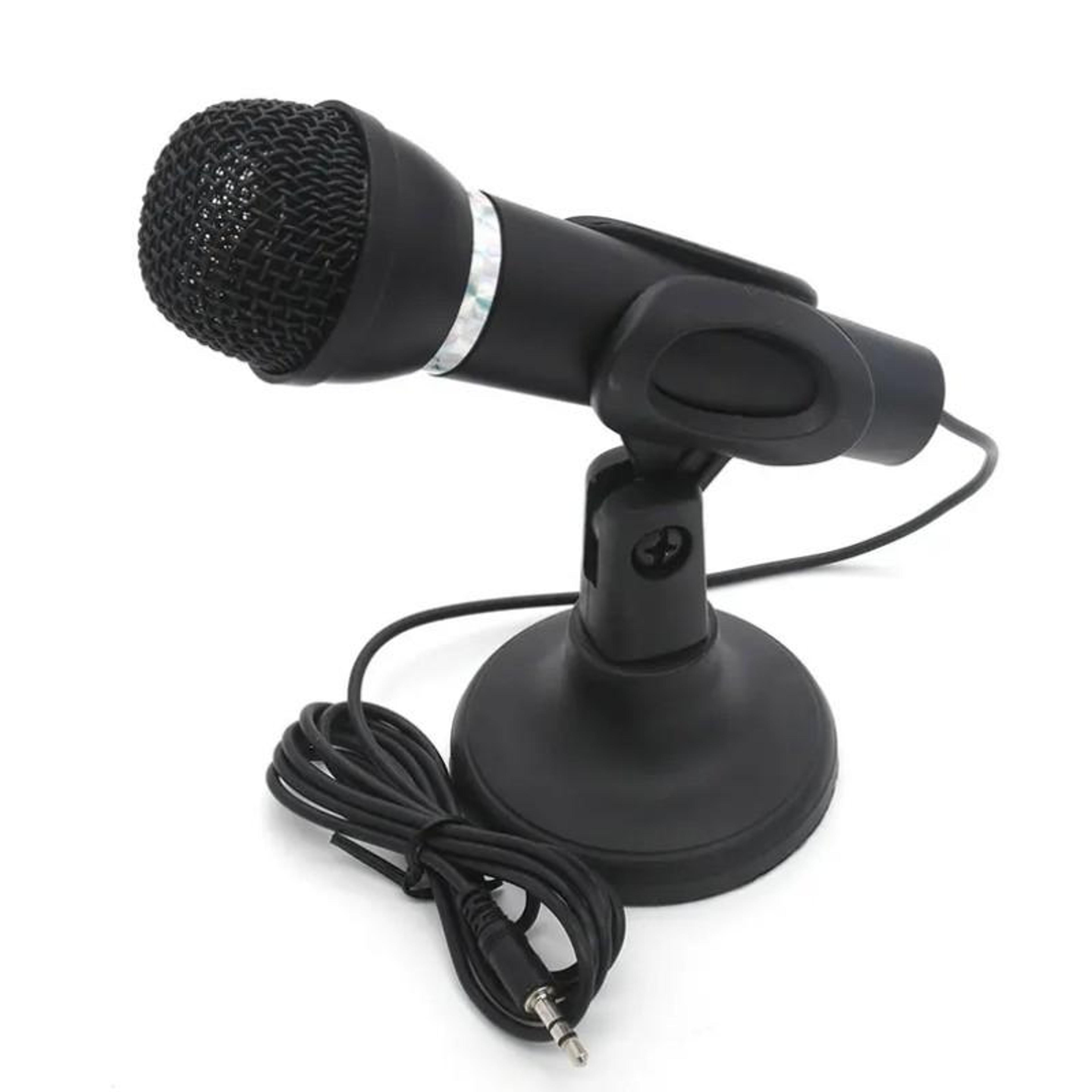 gaming microphone with stand desktop microphone for pc chat streaming recording