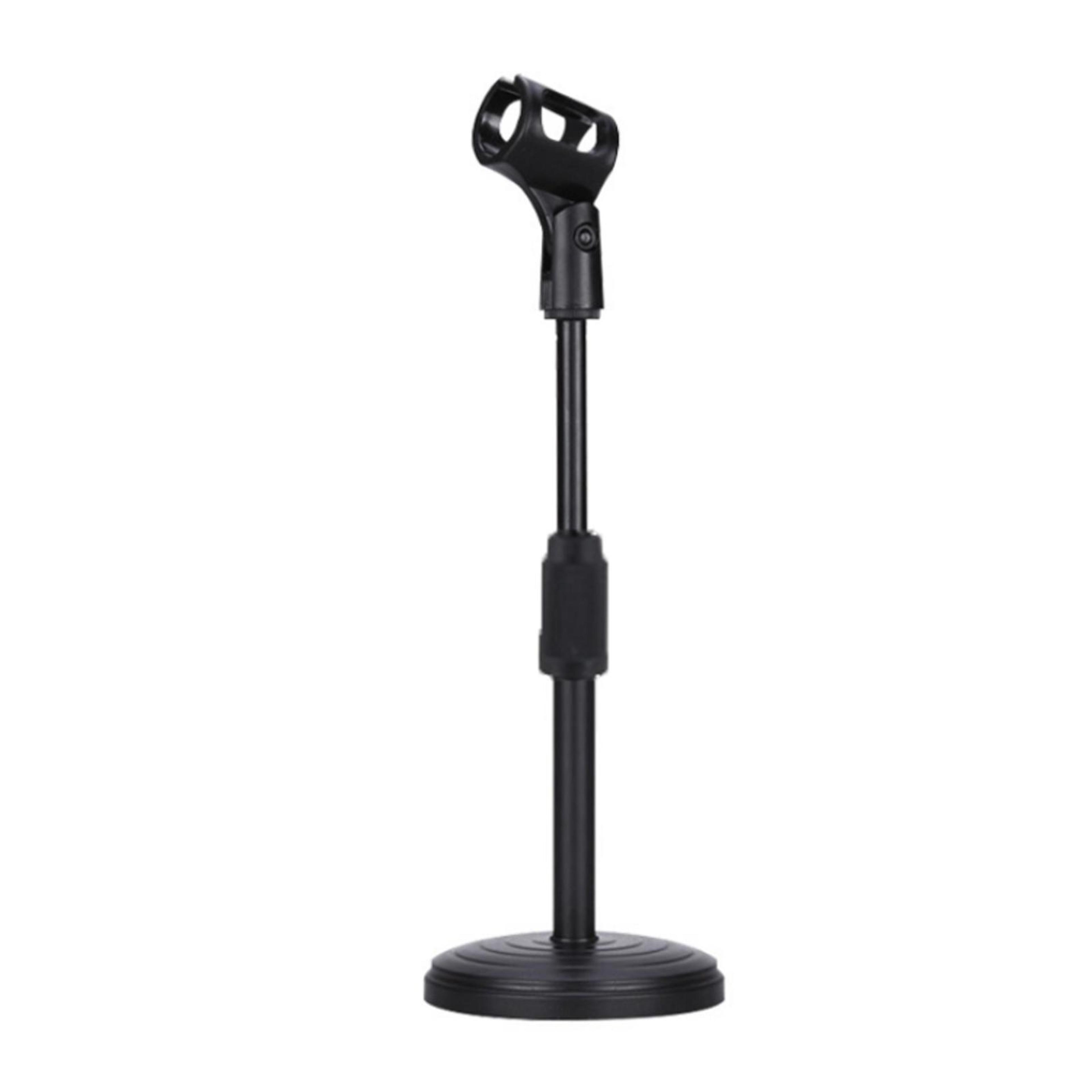 adjustable desktop microphone stand heavy duty mic stand for streaming podcast recording