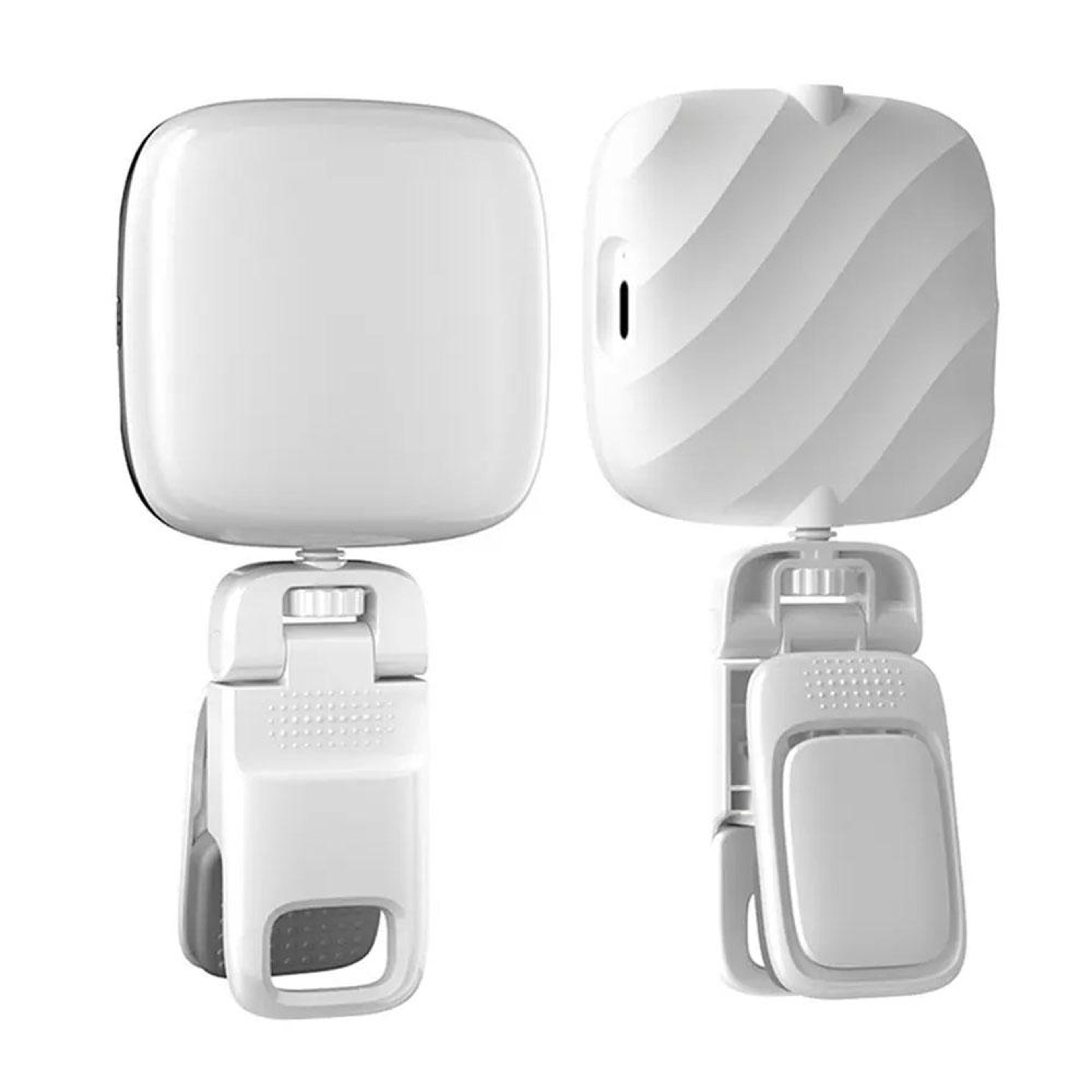portable led selfie light clip on phone fill light usb rechargeable camera light