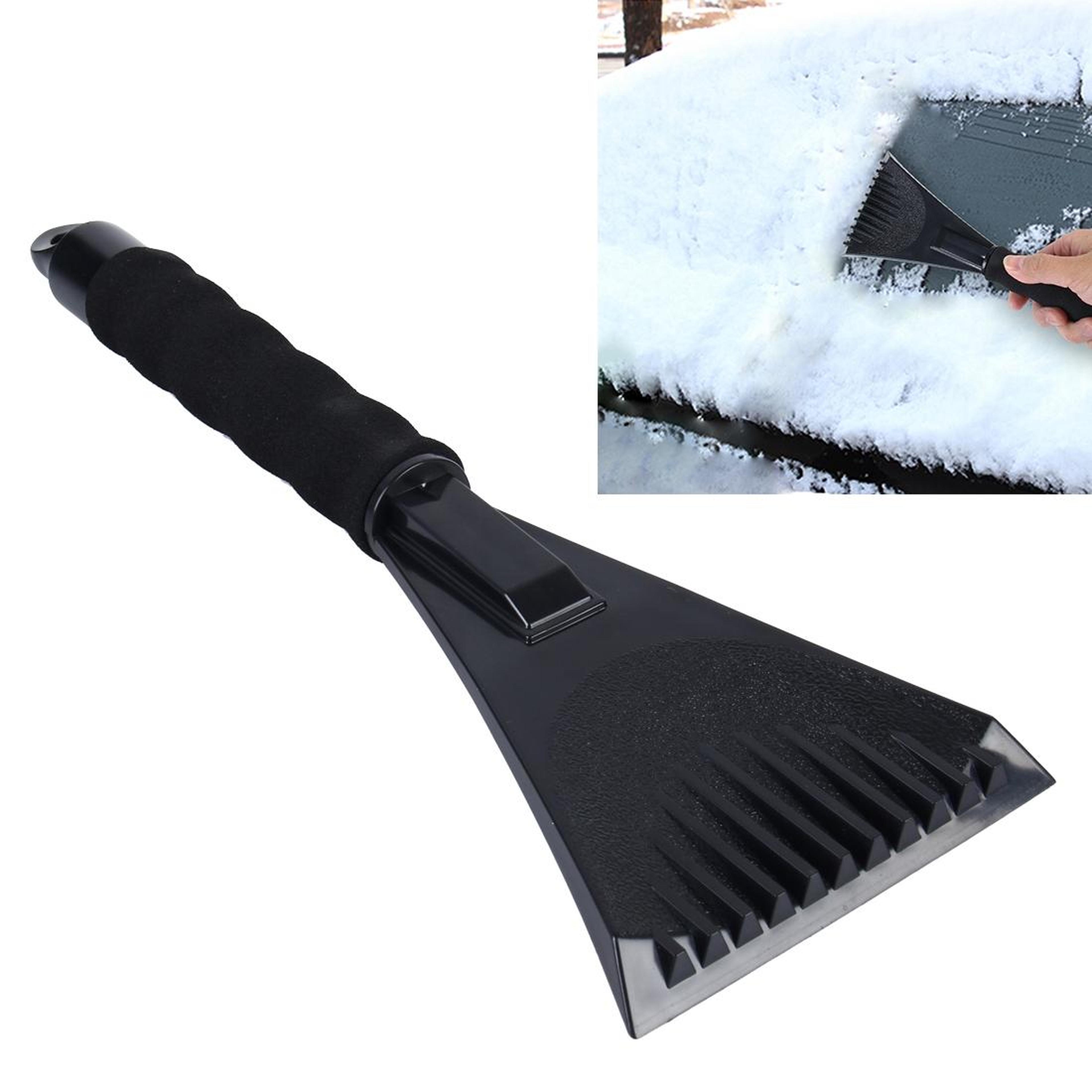 heavy duty car ice scraper and snow shovel for fast windshield snow removal