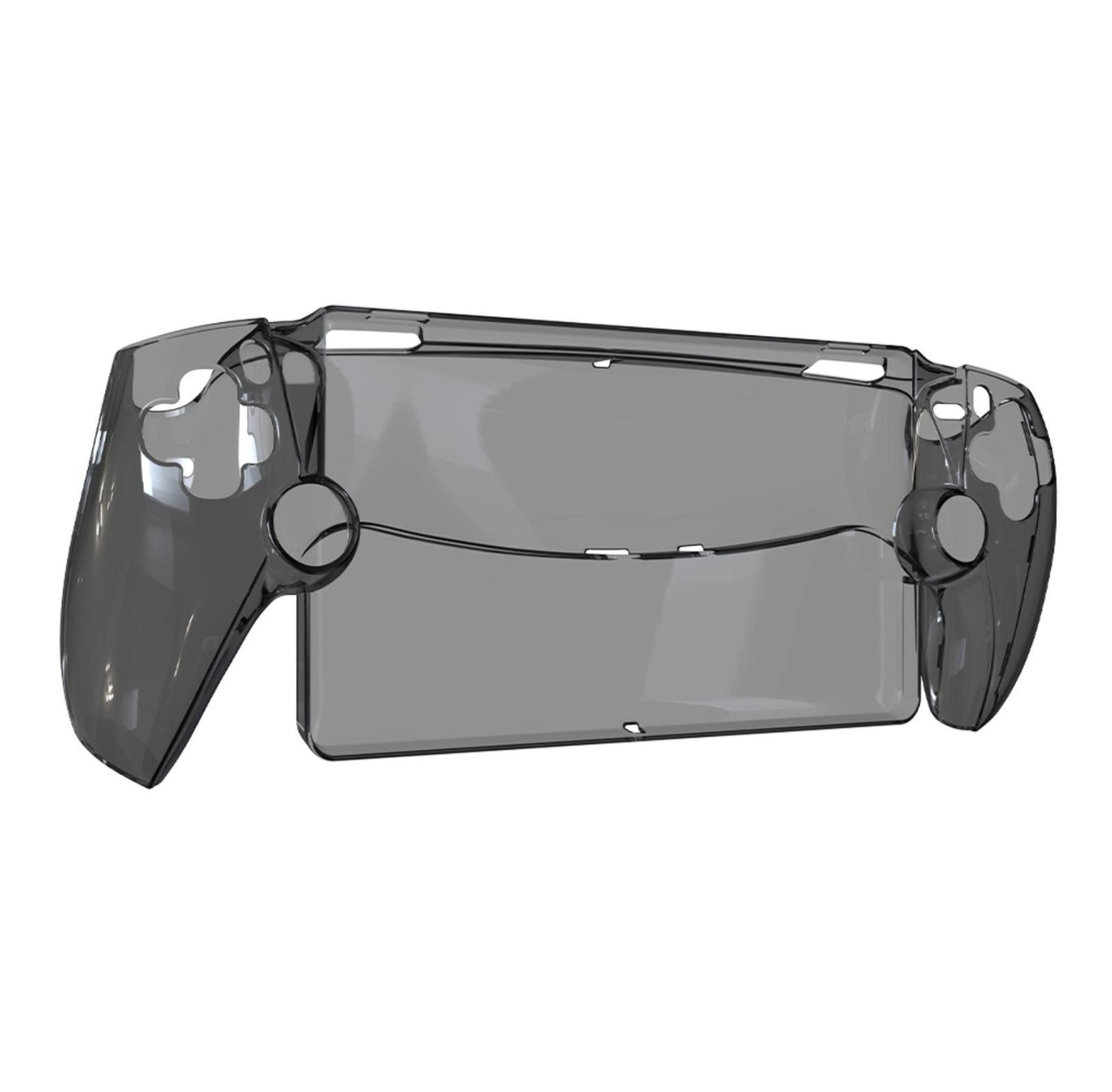 sony ps5 portal clear protective case shock resistant handheld console cover