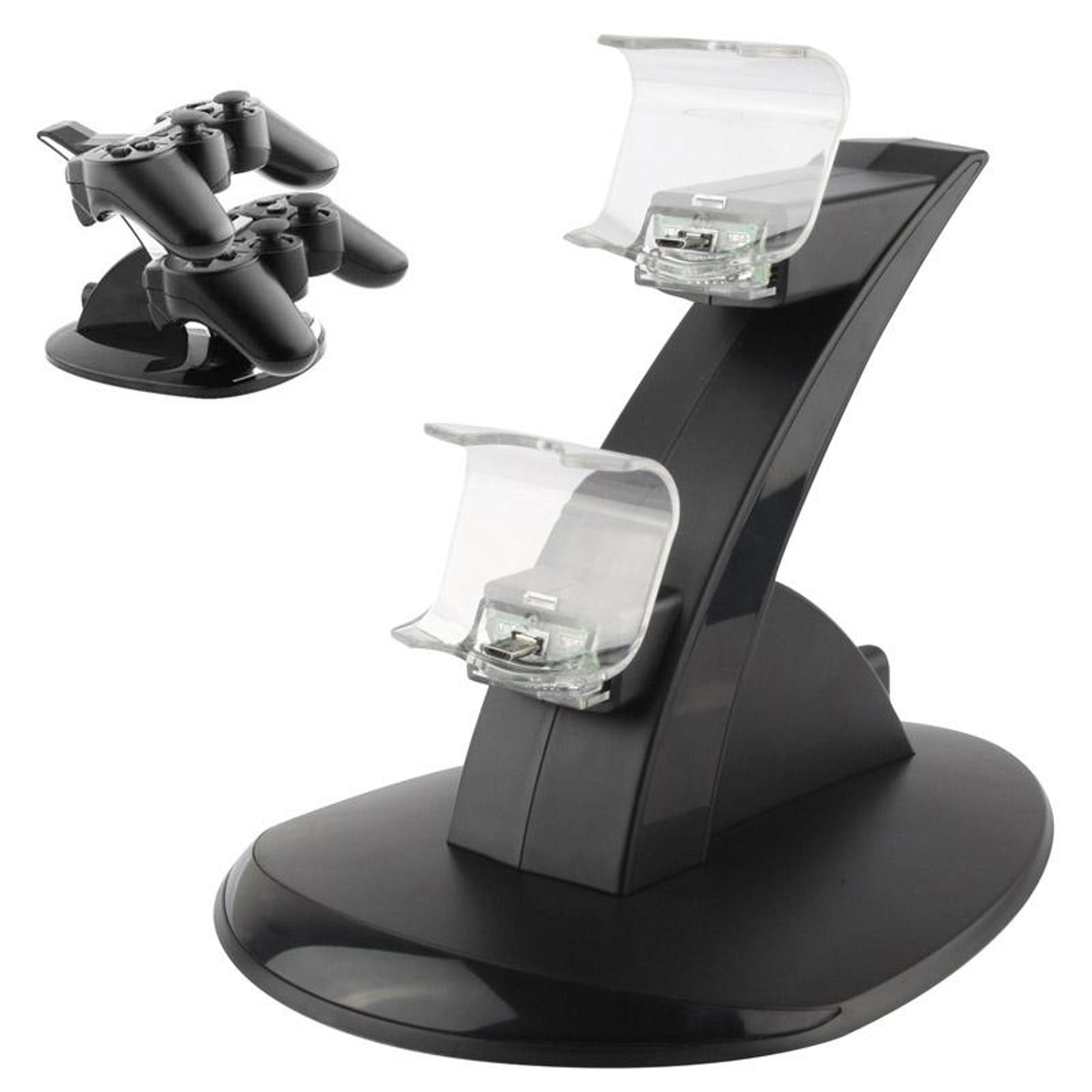 ps4 controller charging dock station with dual usb charging stand