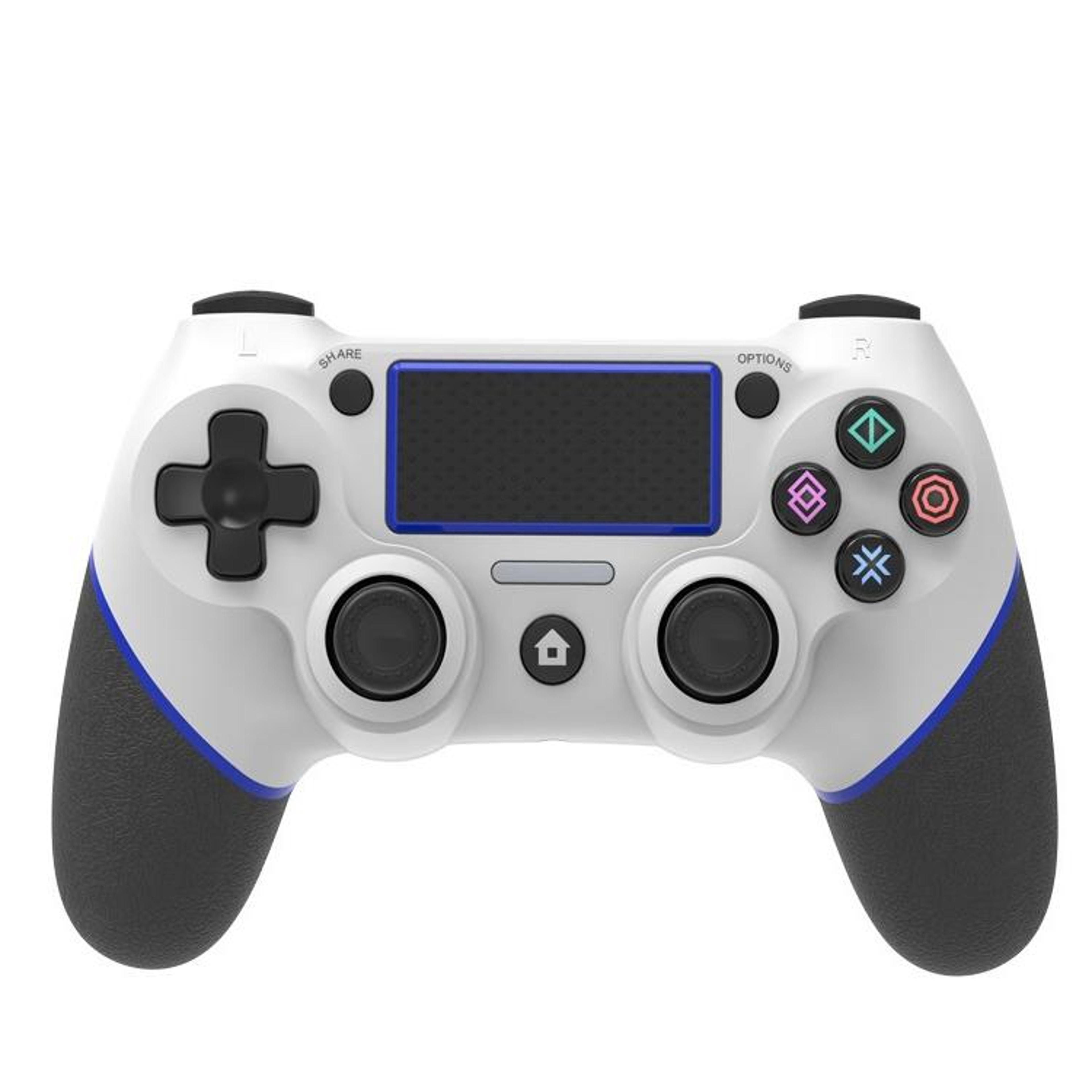 ps4 wireless controller bluetooth gamepad rubberized dual vibration gaming controller