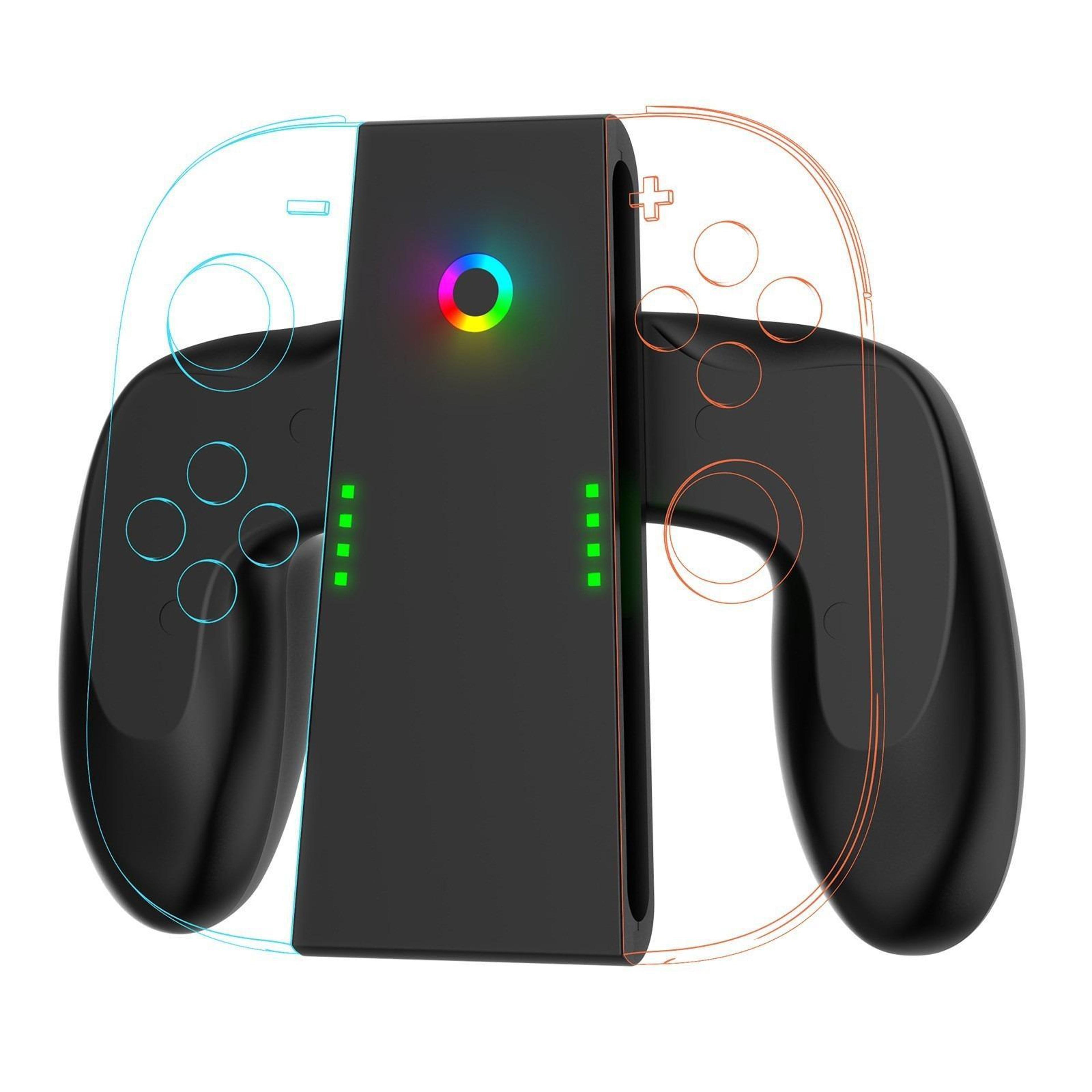 nintendo switch 2 rechargeable grip ergonomic joy con charging grip controller handle