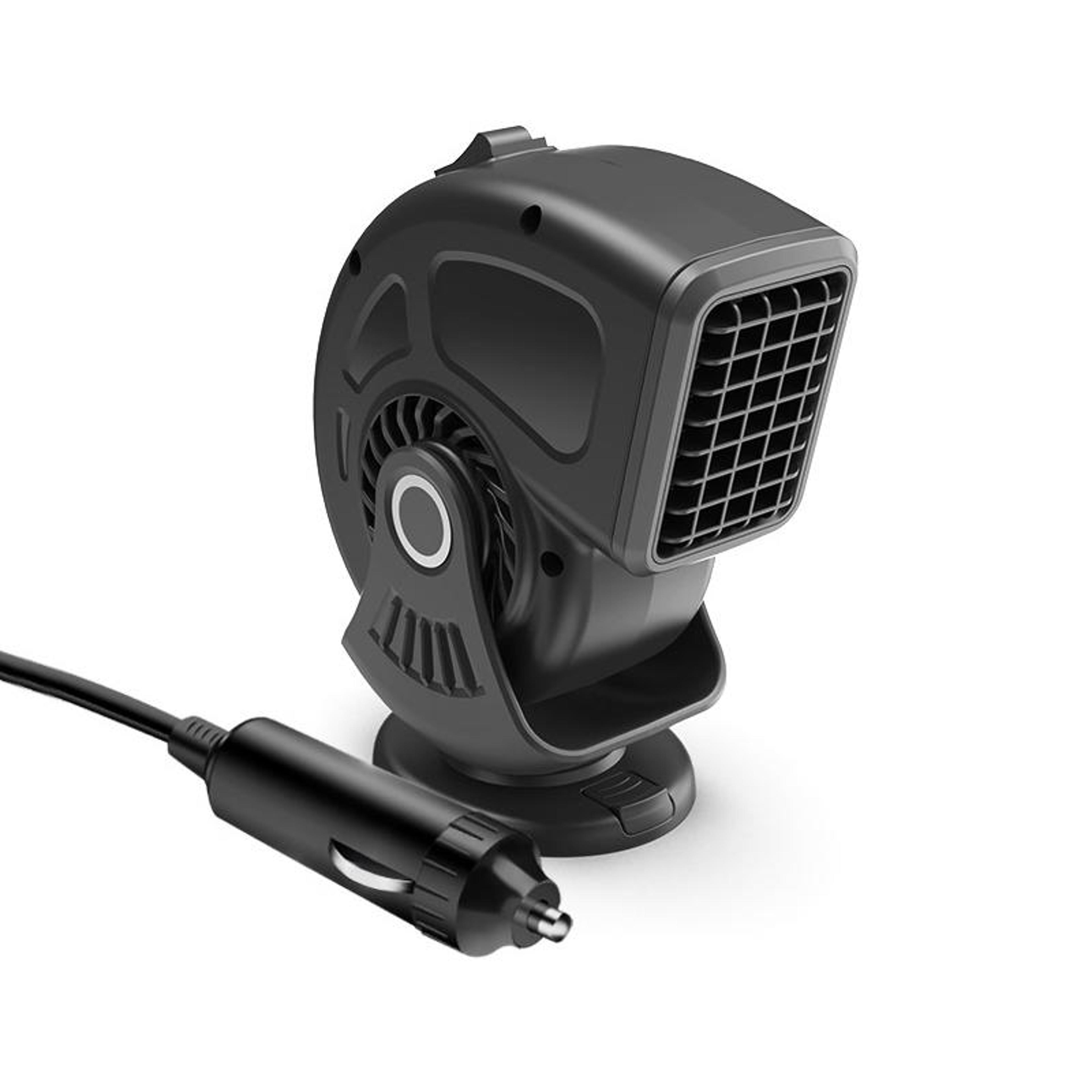 portable car heater car defroster fan for fast windshield defogging