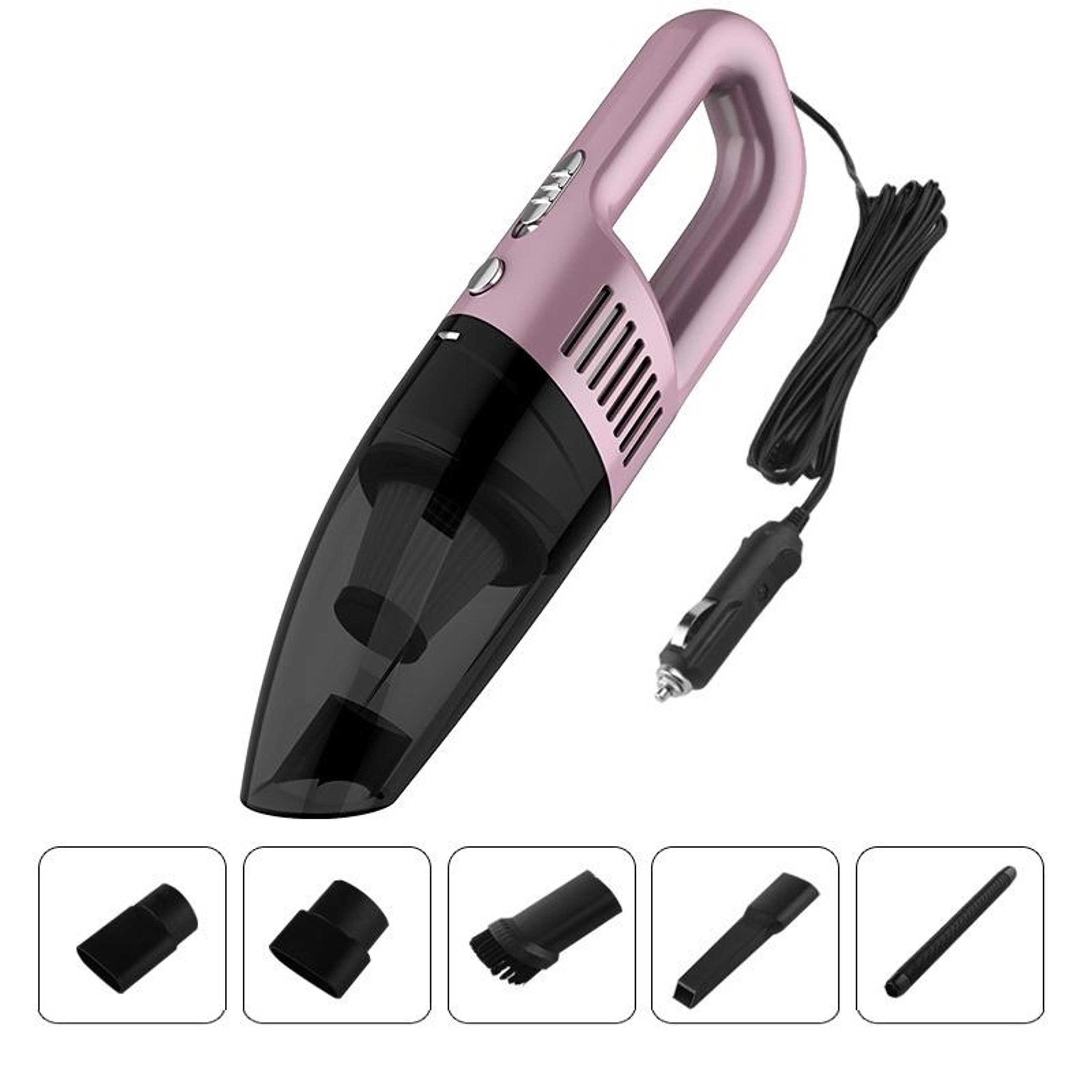 portable car vacuum cleaner high power handheld vacuum with wired strong suction