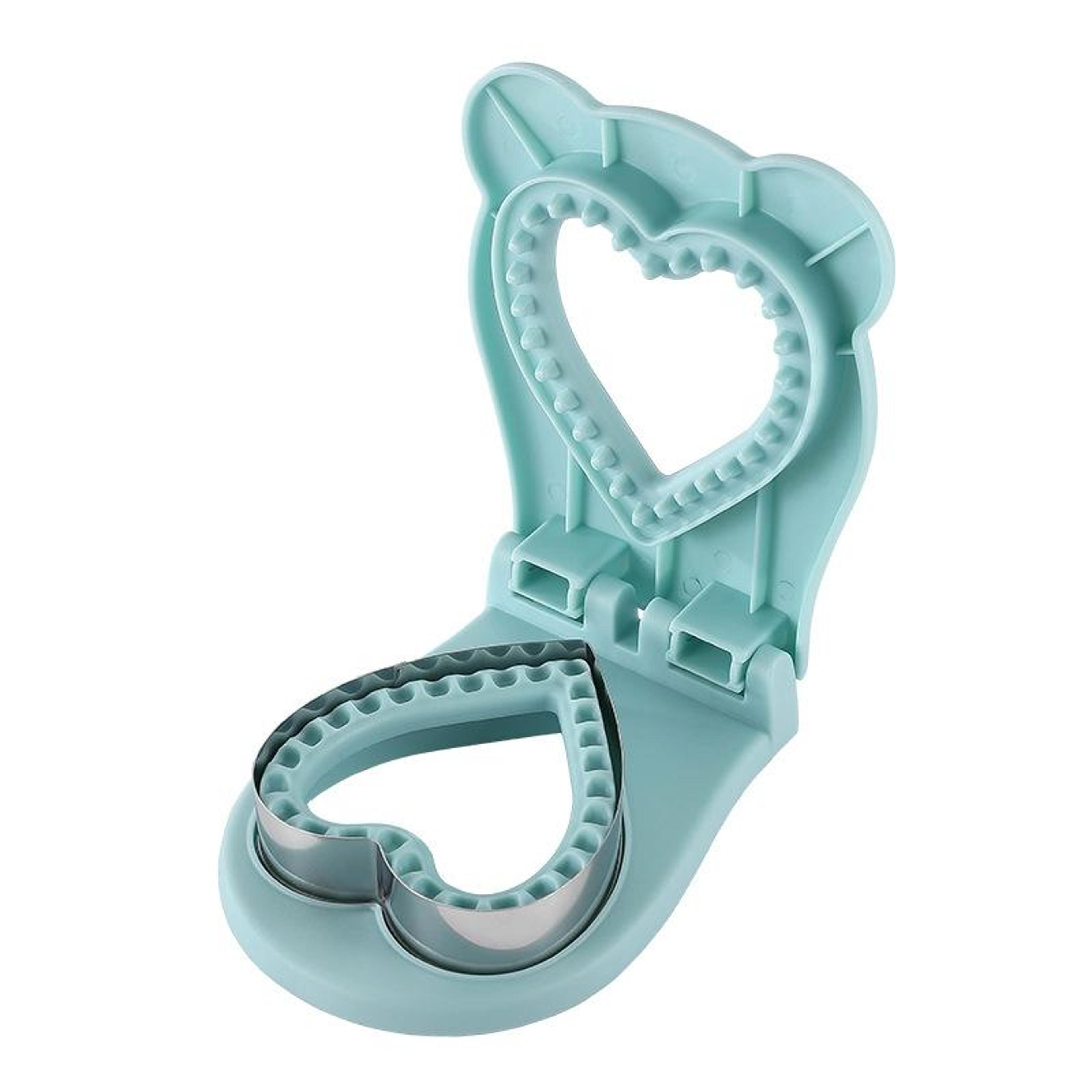 heart shaped sandwich cutter and sealer crustless sandwich maker diy baking tool