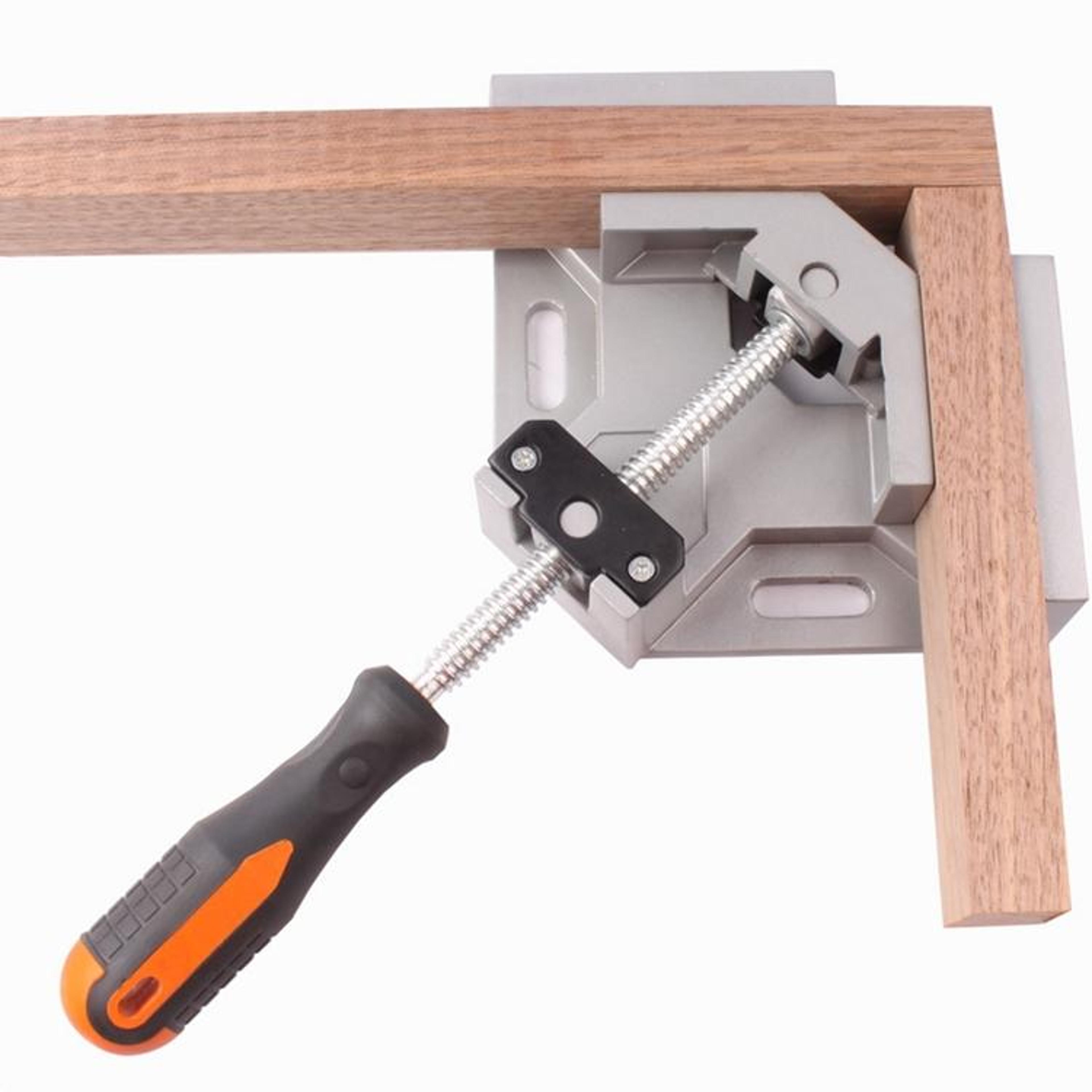 aluminum corner clamp adjustable woodworking angle clamp single handle frame clamp tool