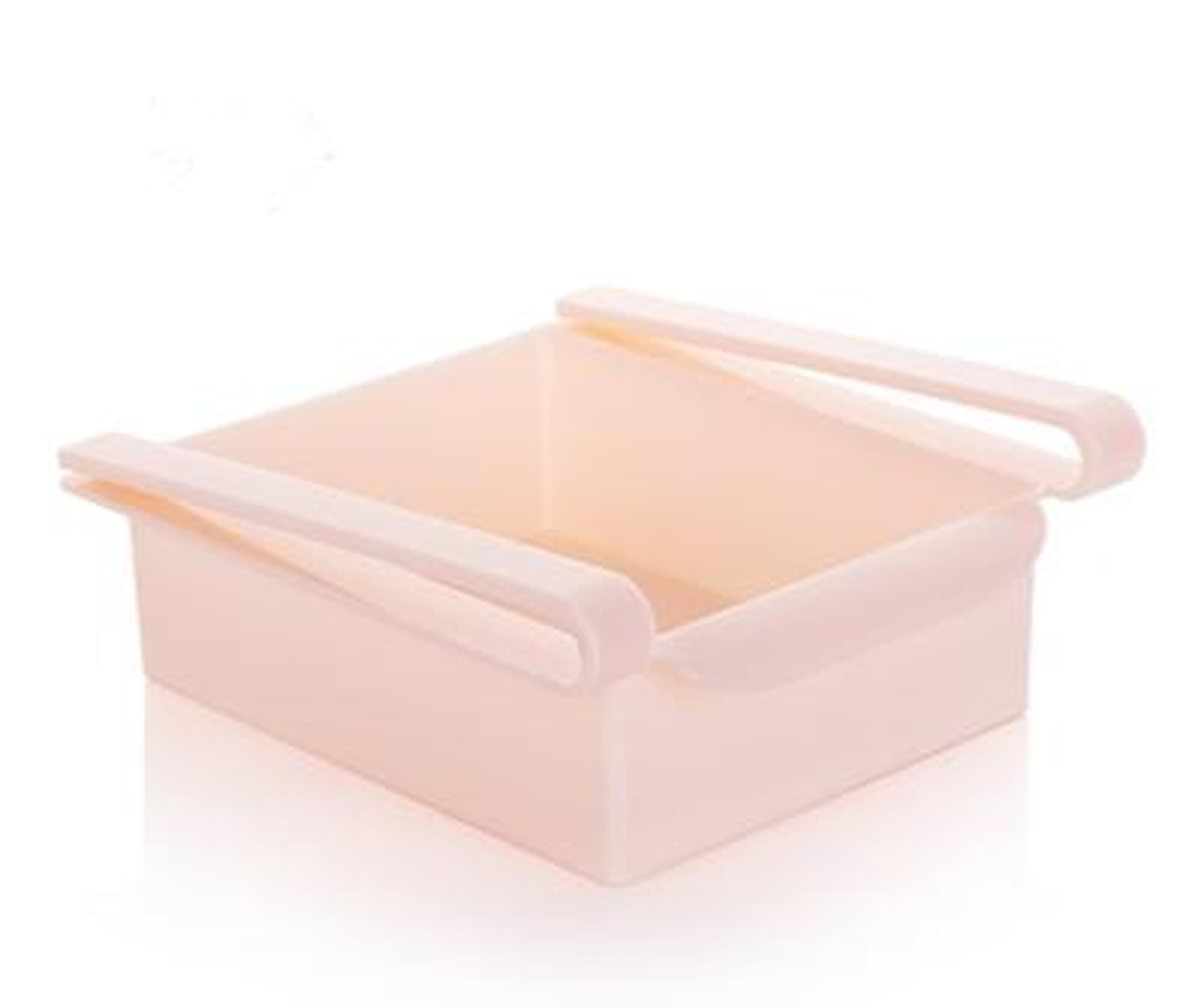 expandable refrigerator organizer pull out fridge storage drawer space saving kitchen shelf rack