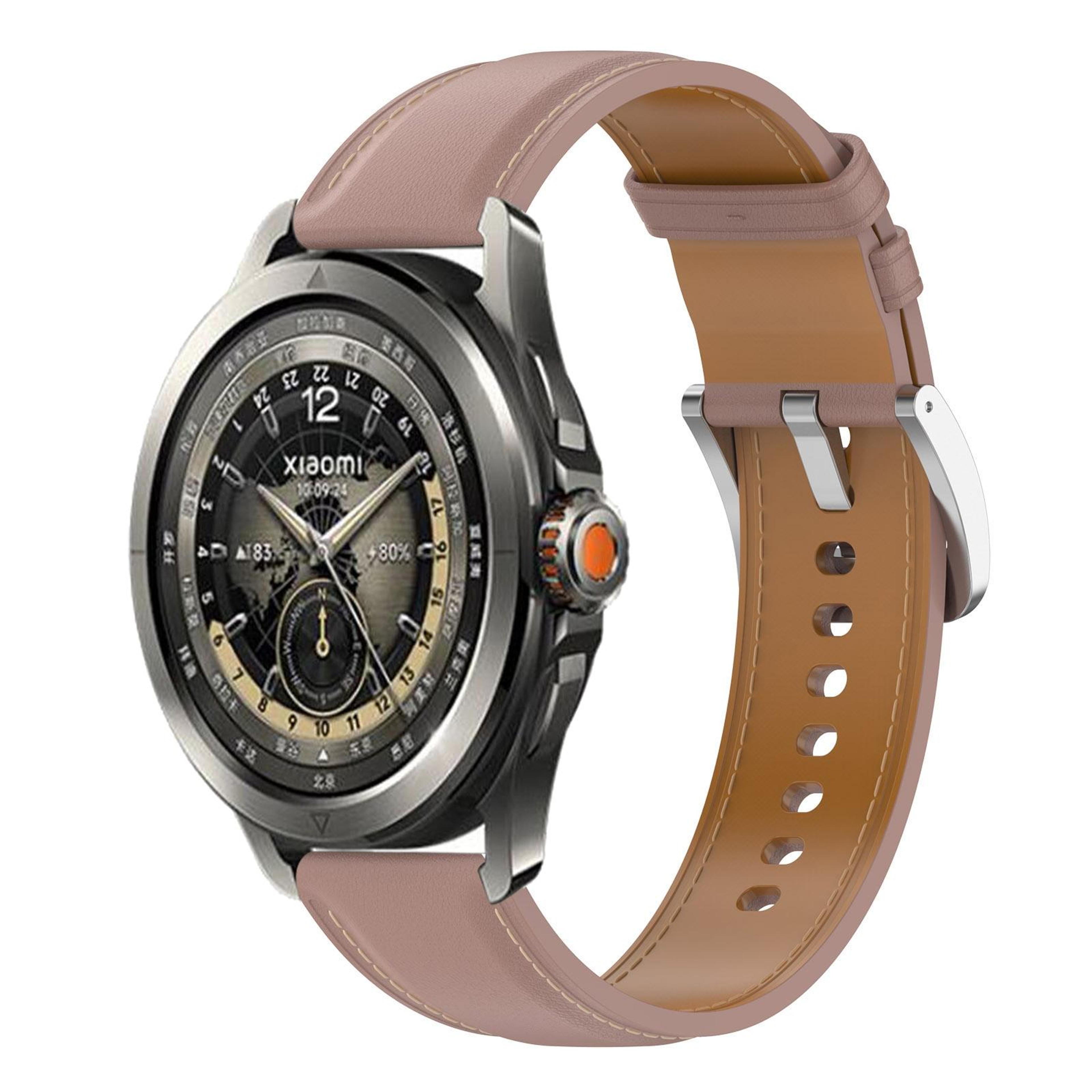 xiaomi watch s4 band genuine leather watch strap with stainless steel quick release buckle