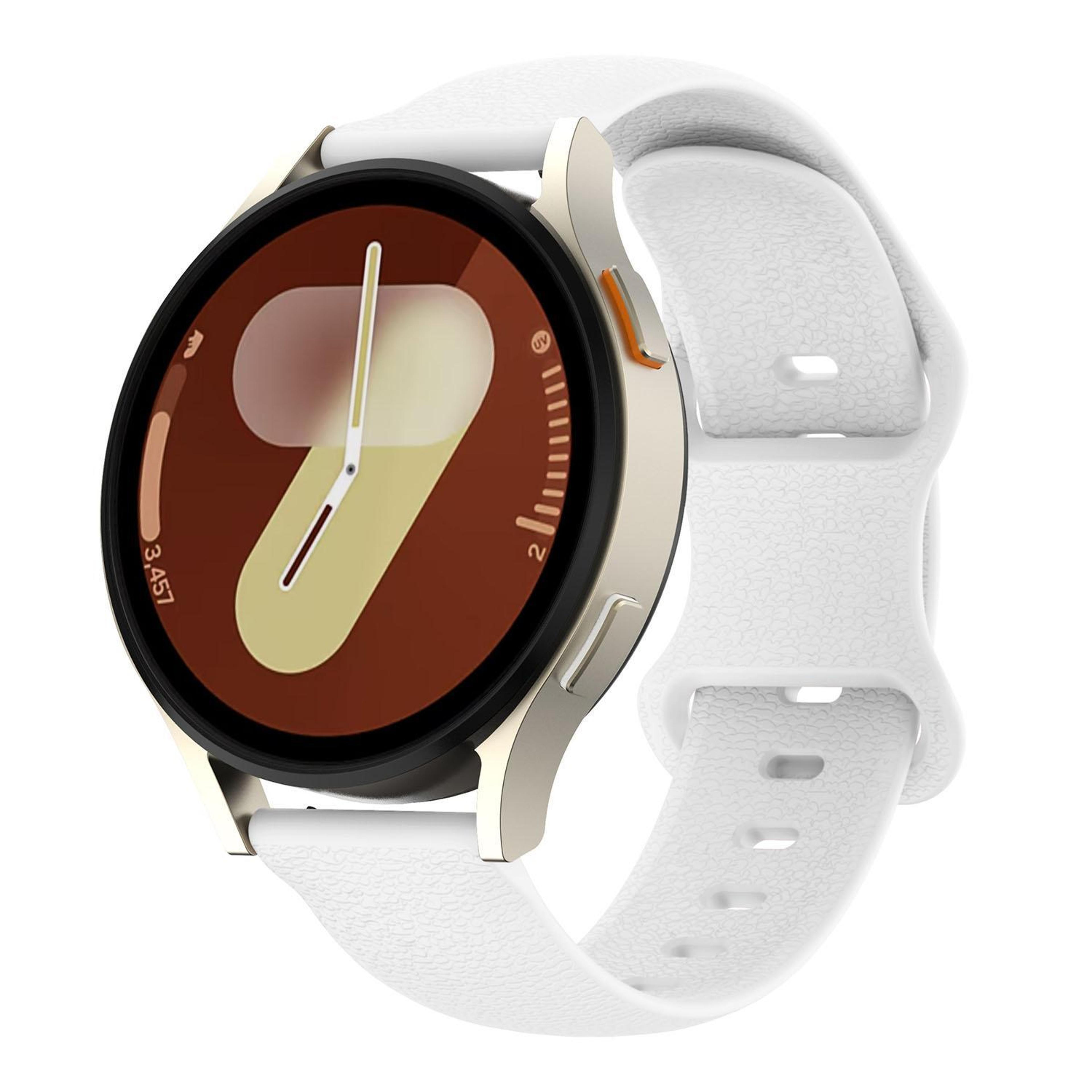 silicone watch band with butterfly clasp lychee texture soft replacement watch strap