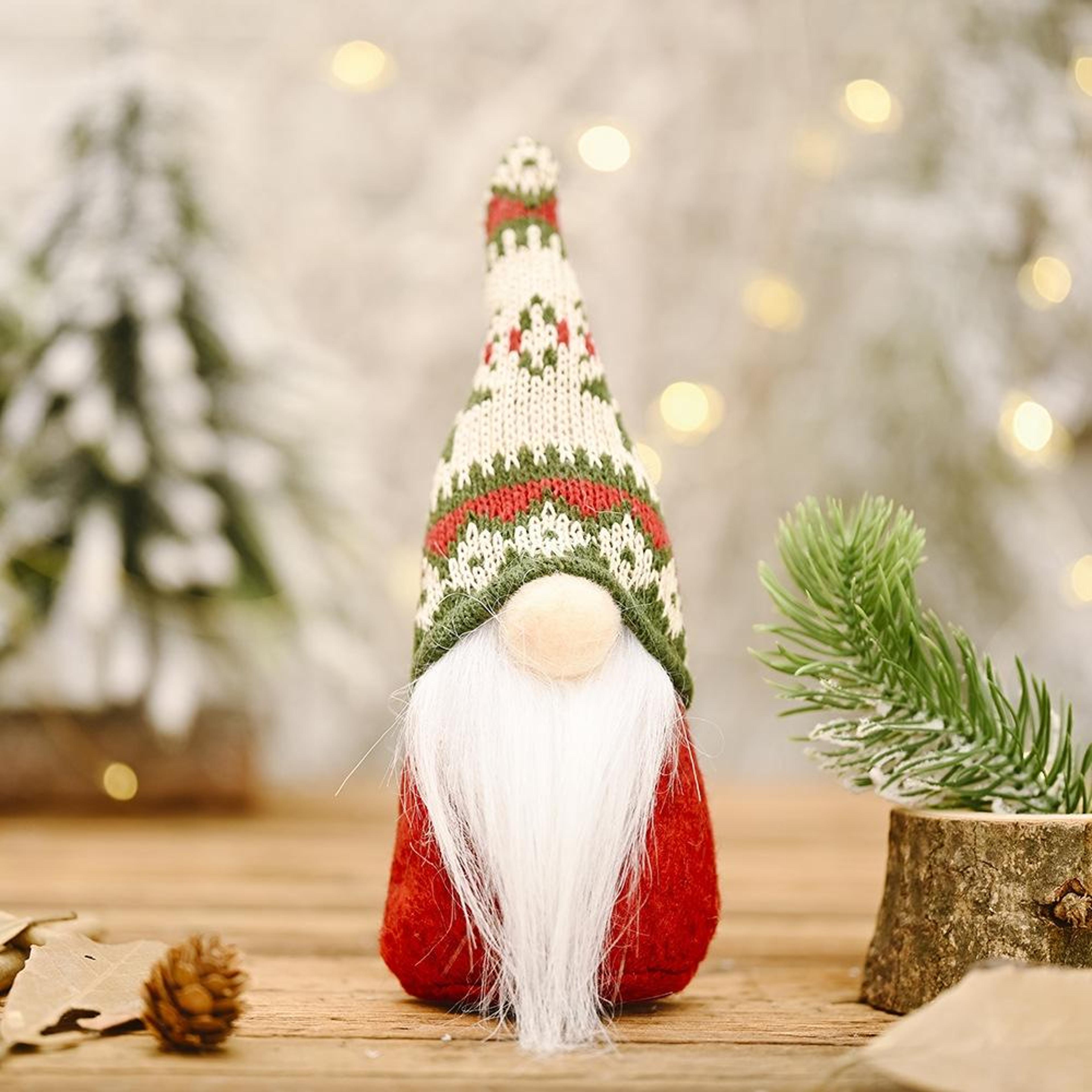 christmas gnome christmas decoration scandinavian gnome plush holiday home decor