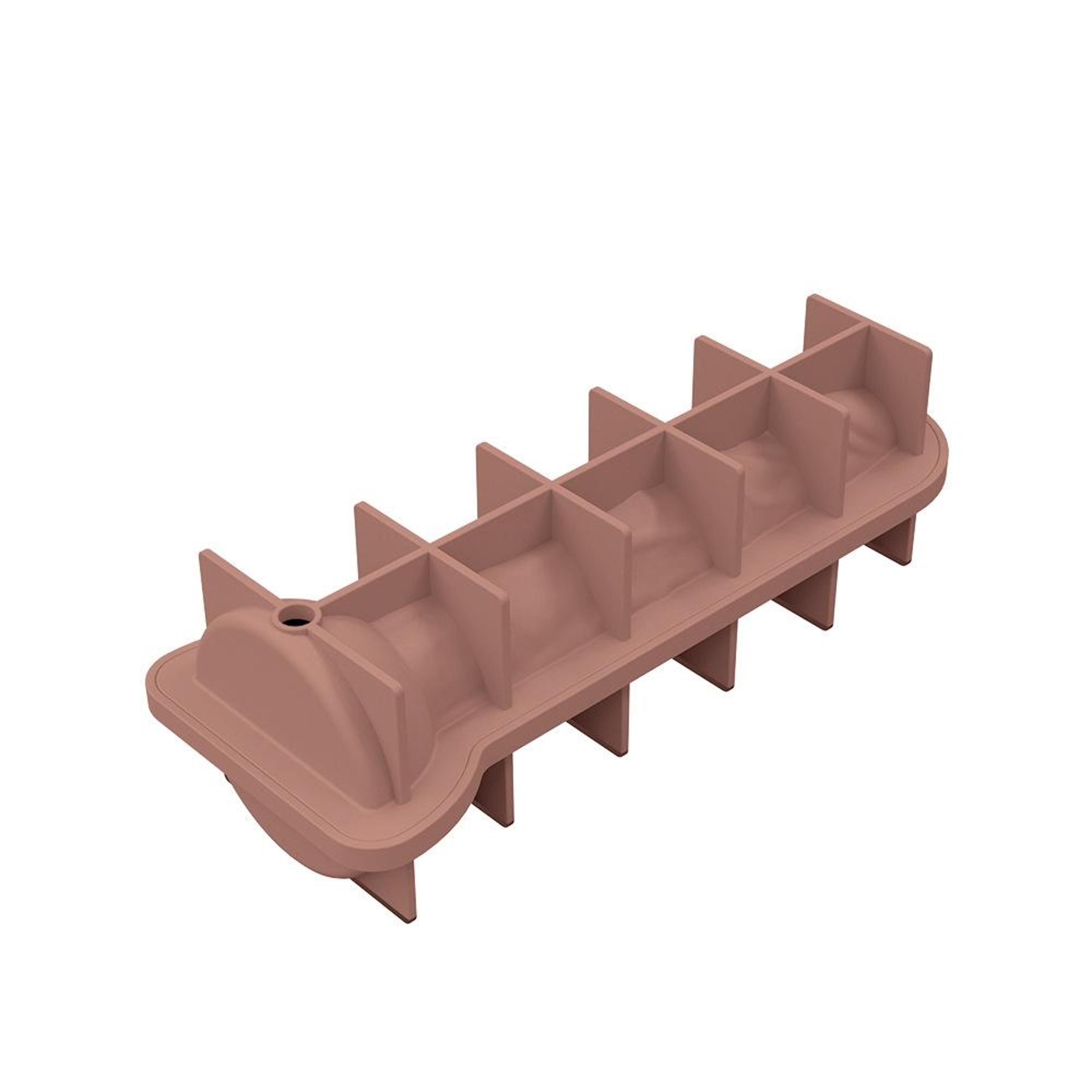 large silicone ice mold with lid self sealing ice cube tray food grade ice maker