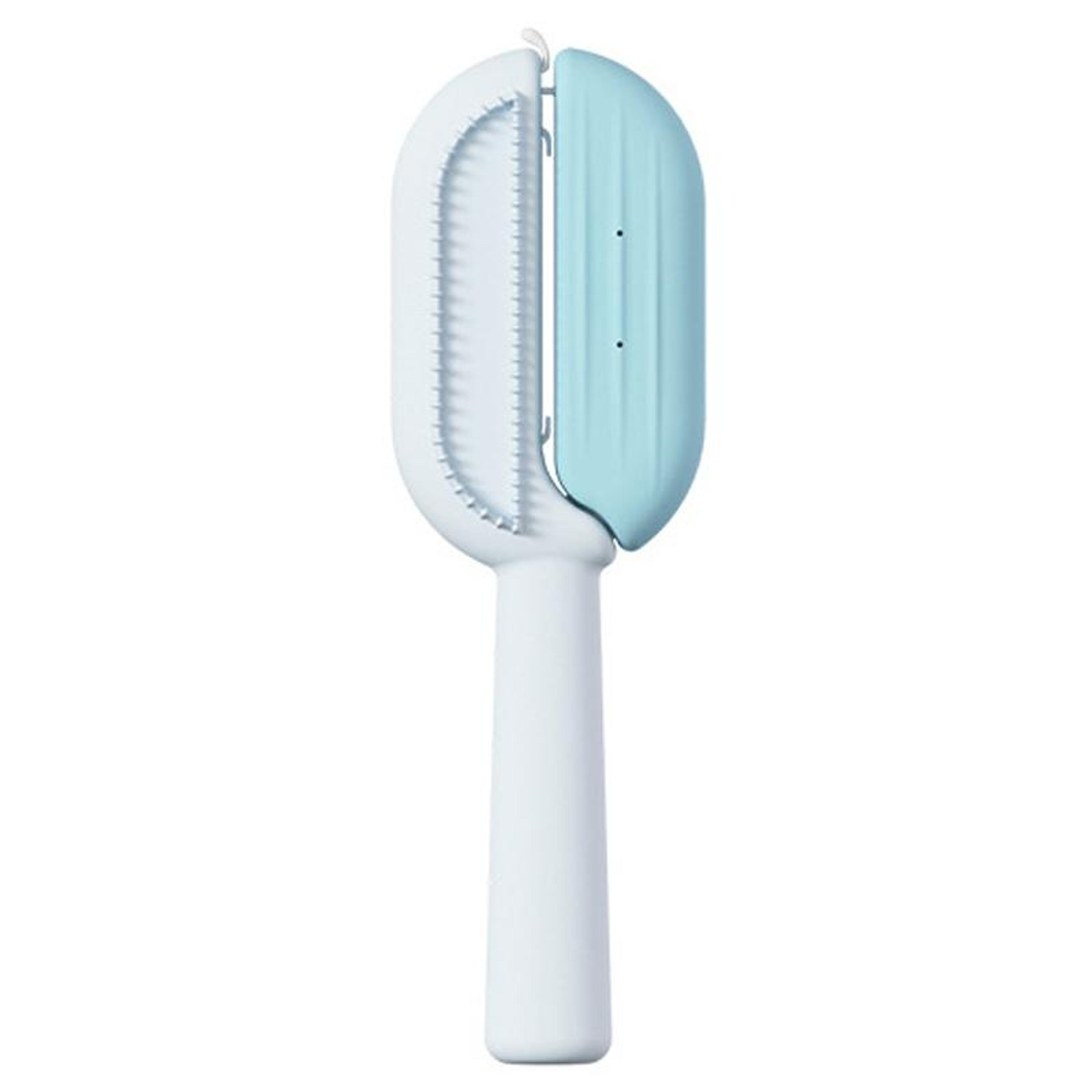 pet grooming brush with water tank self cleaning cat and dog massage deshedding comb