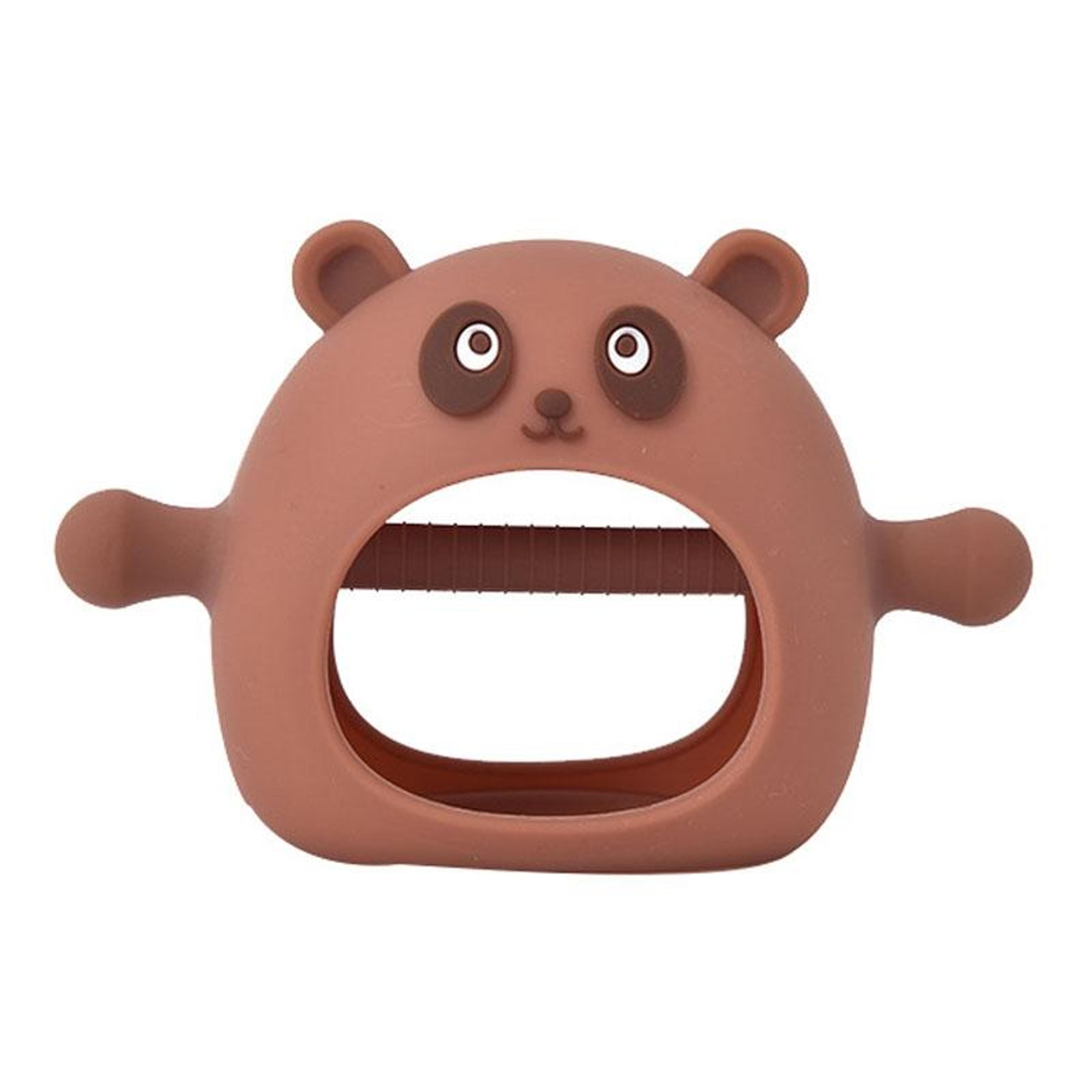 baby teething mitten silicone teether glove bpa free teething relief toy