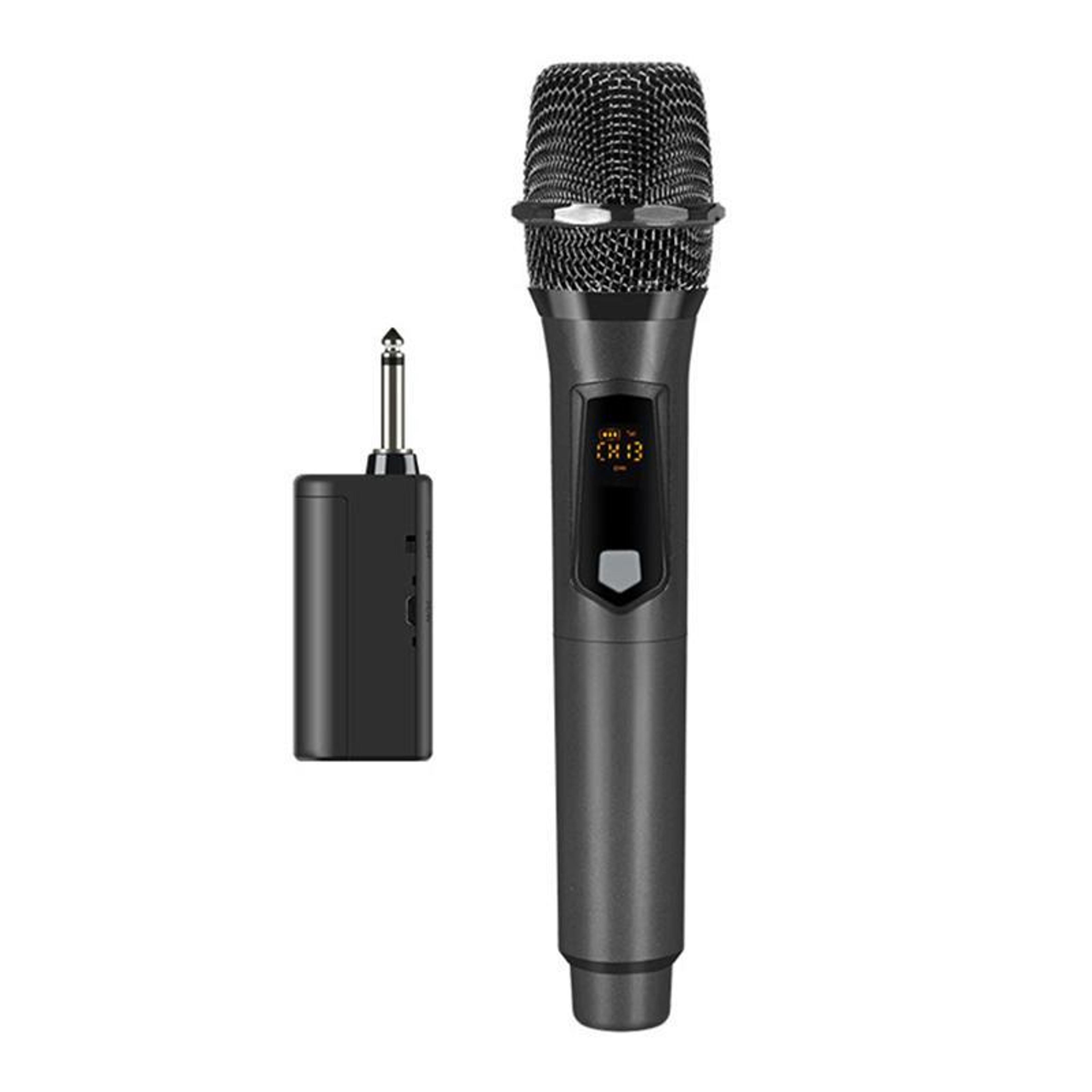 ge1 rechargeable wireless microphone for singing recording and events