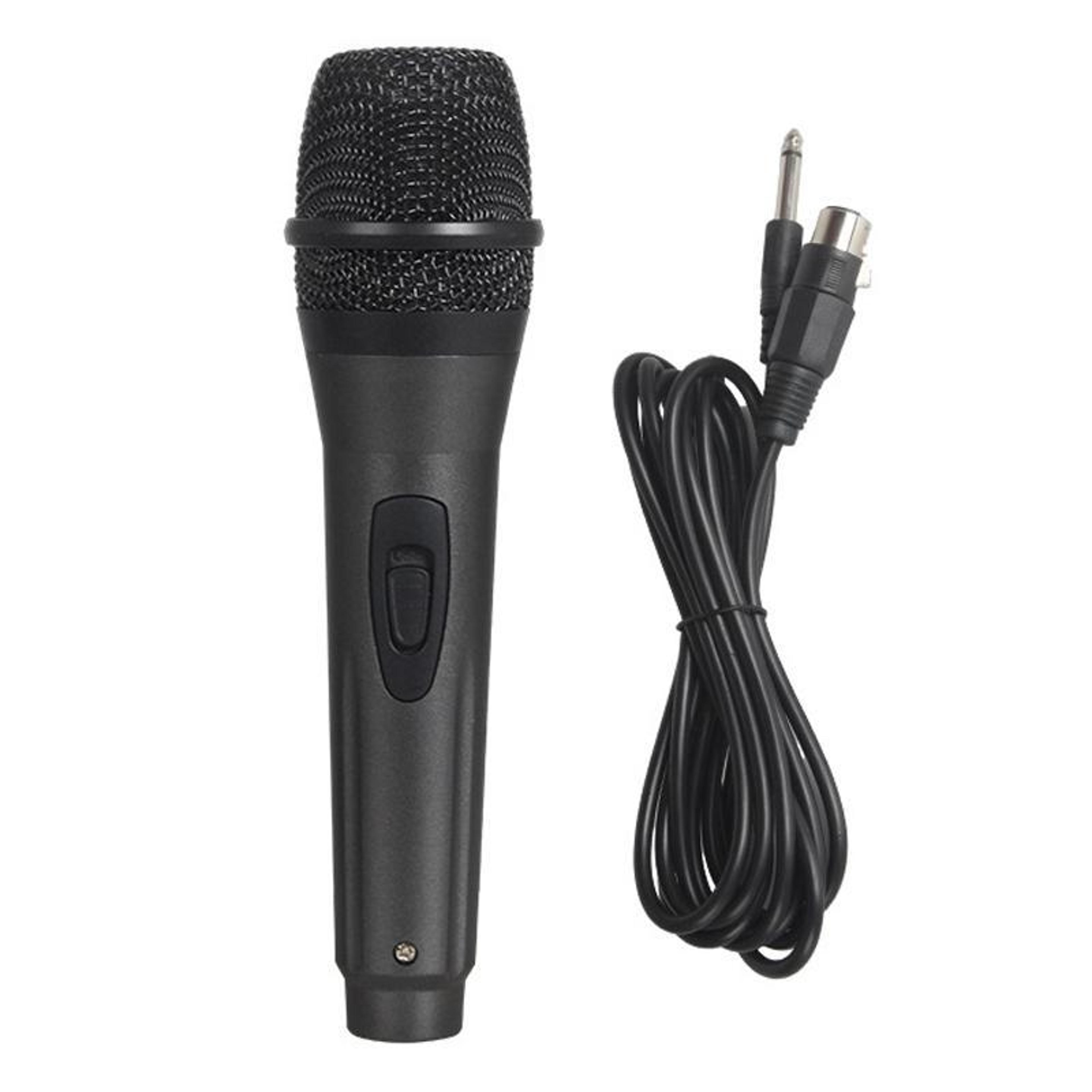 anti feedback wired microphone with 6.35mm audio connector