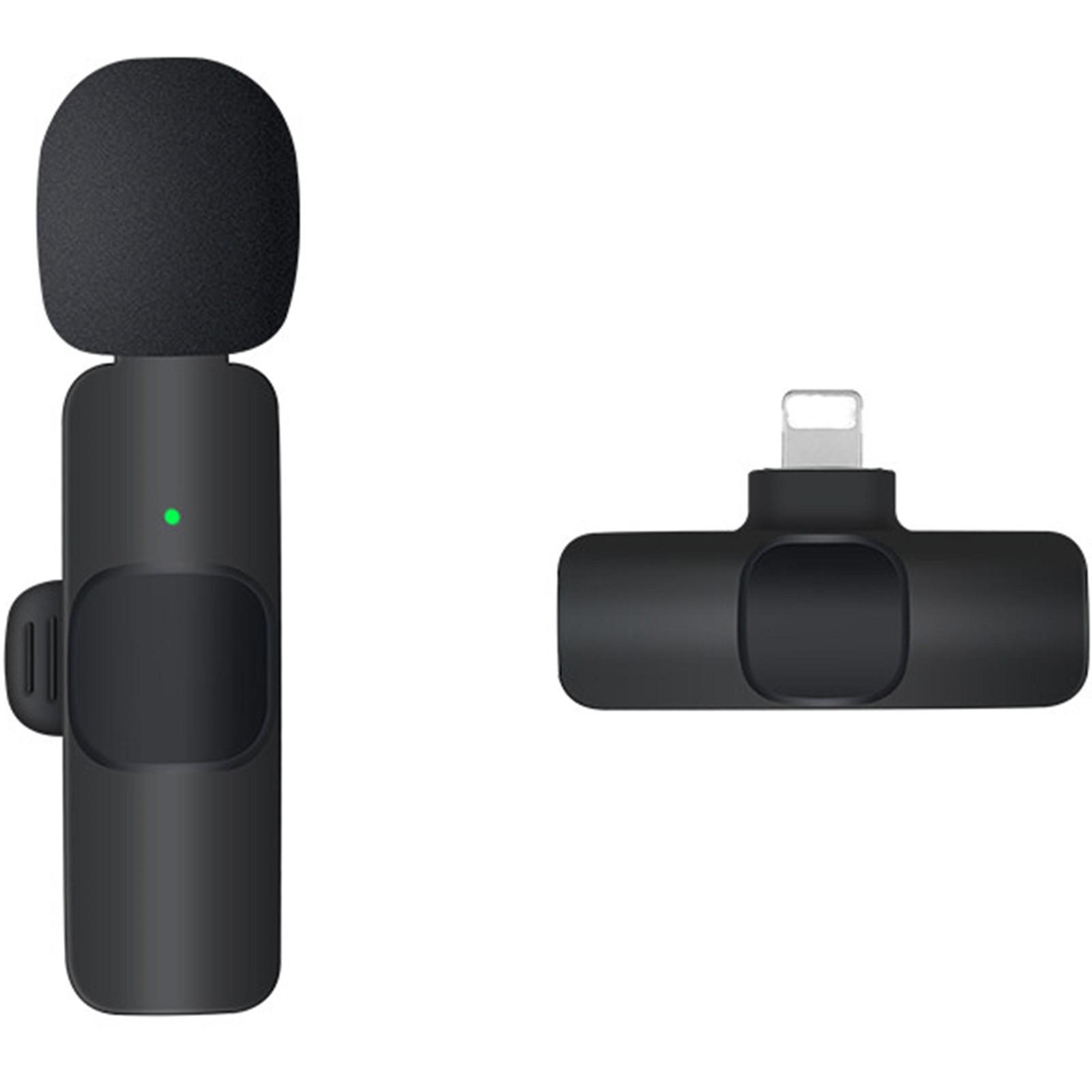 k9 wireless microphone clip on vlogging interview microphone for clear audio recording